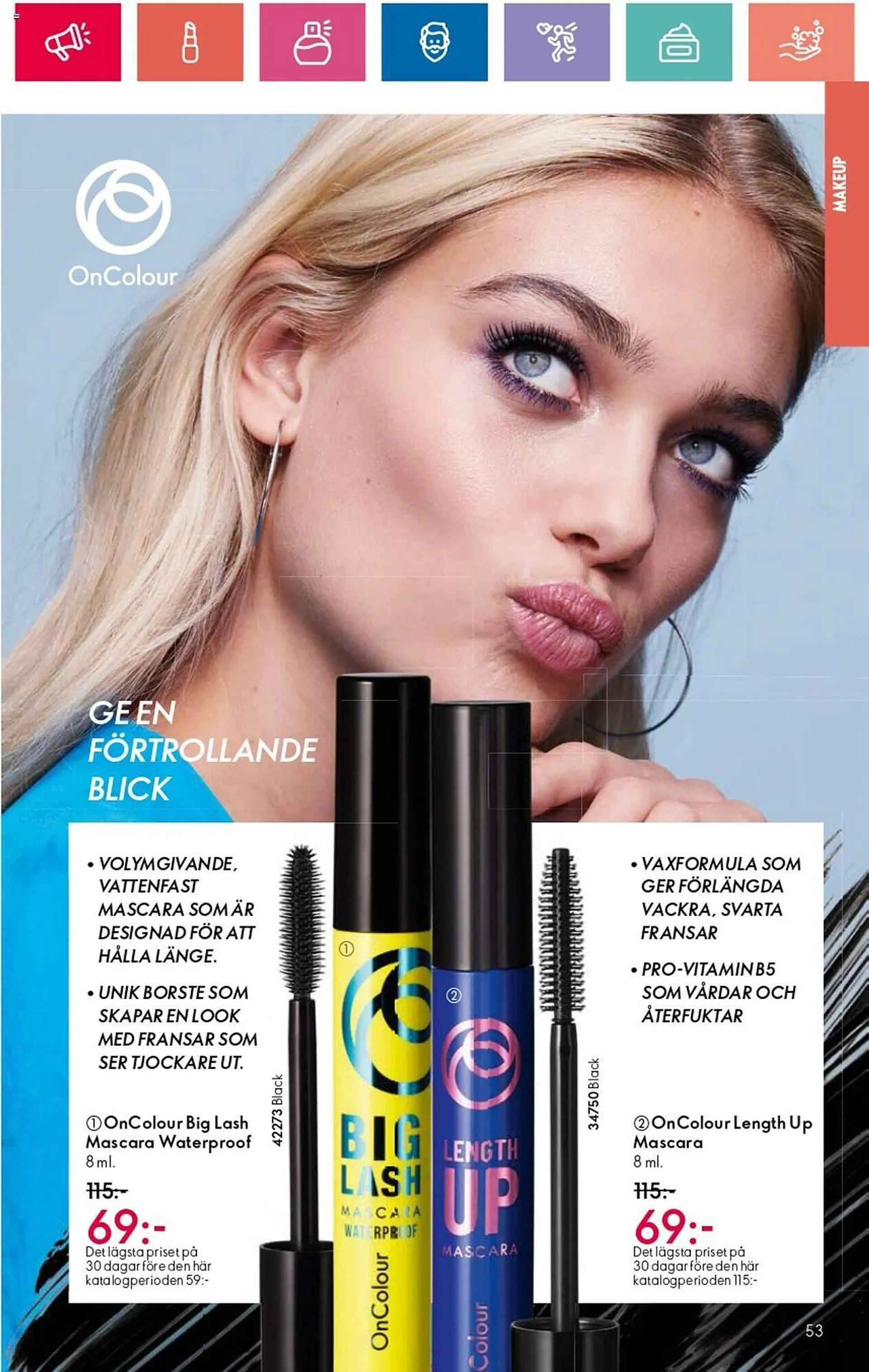 Oriflame reklamblad från 1 augusti till 21 augusti 2024 - Reklamblad sidor 53