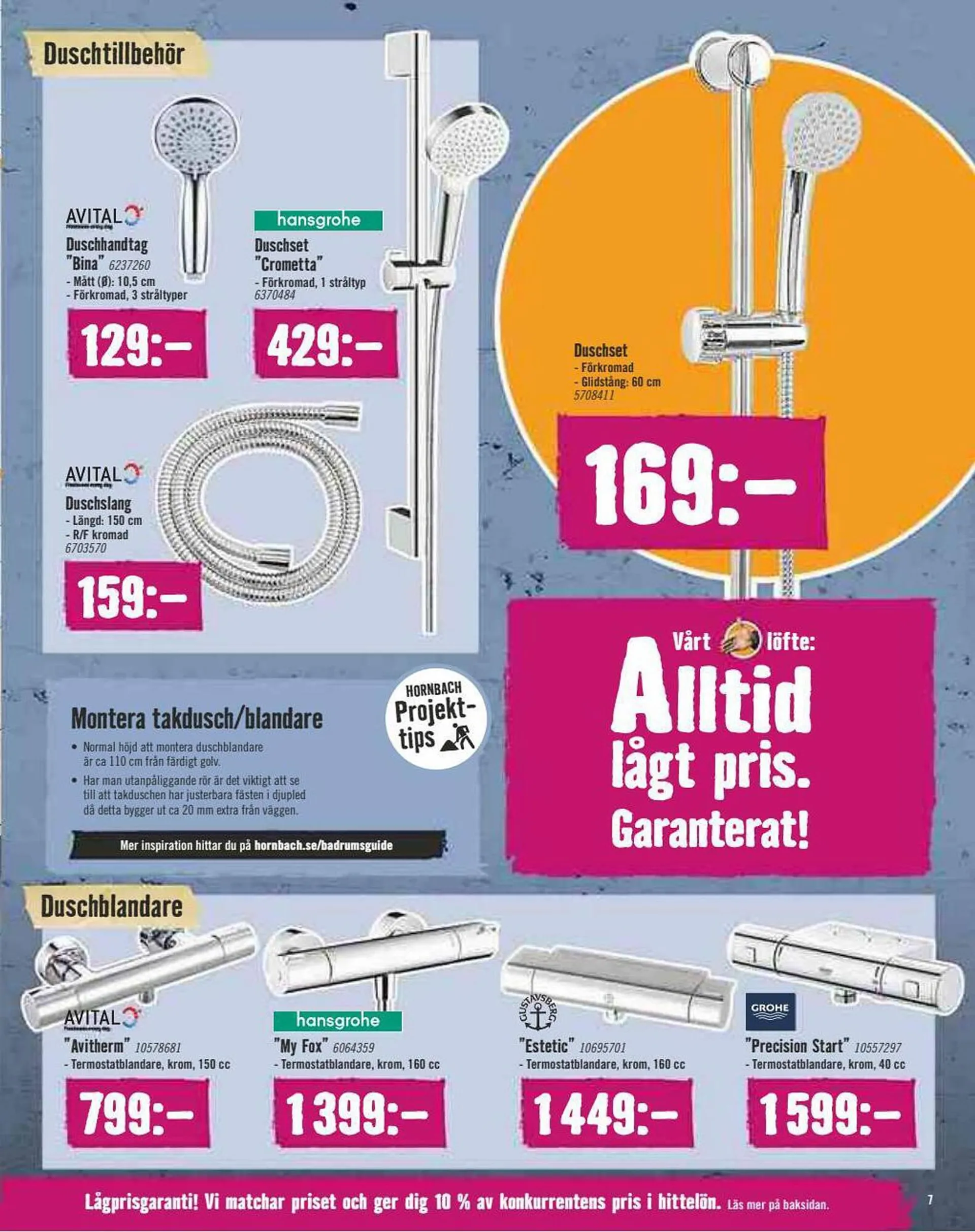 Hornbach reklamblad från 1 september till 27 september 2023 - Reklamblad sidor 7