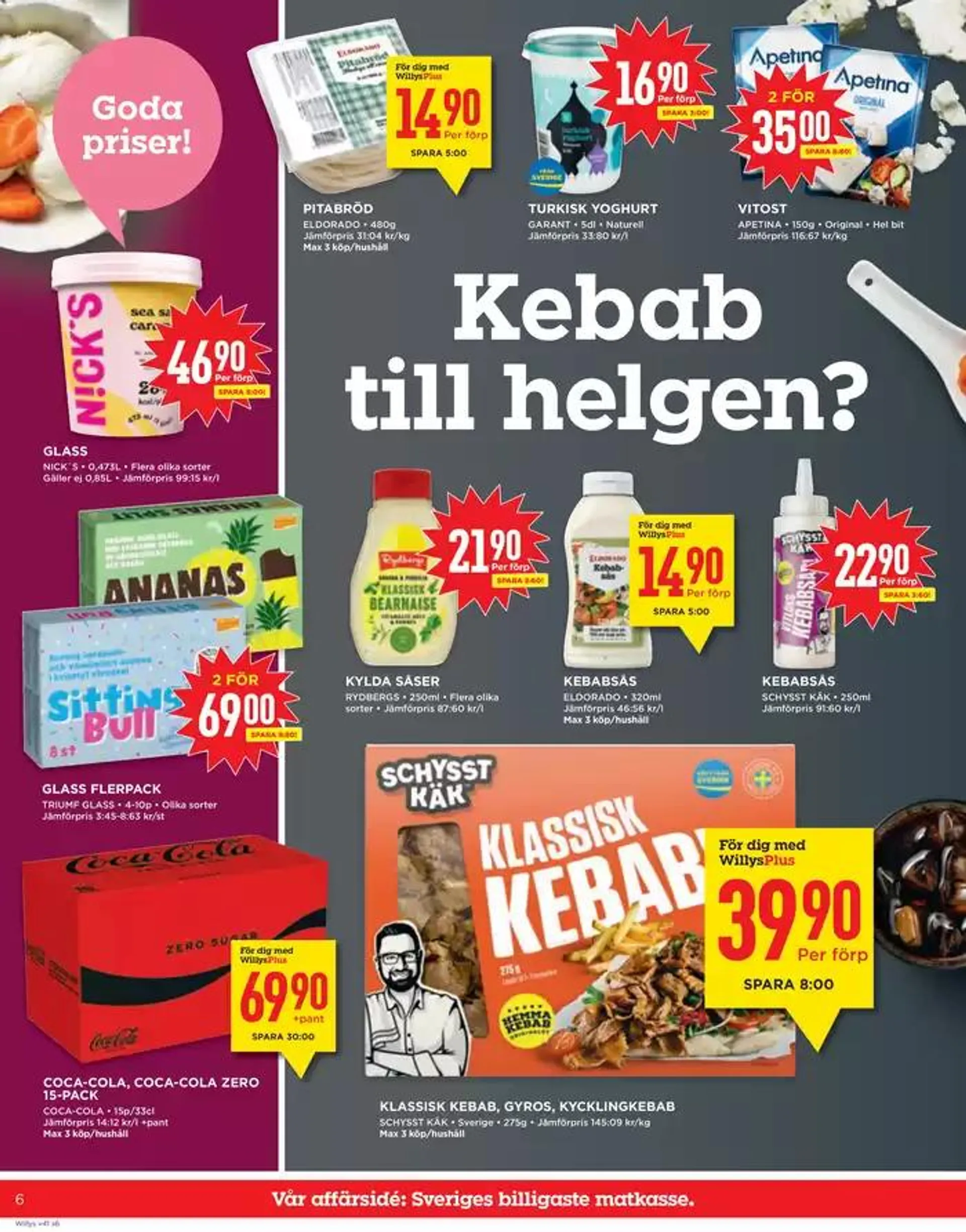 Exklusiva deals för våra kunder från 7 oktober till 13 oktober 2024 - Reklamblad sidor 6