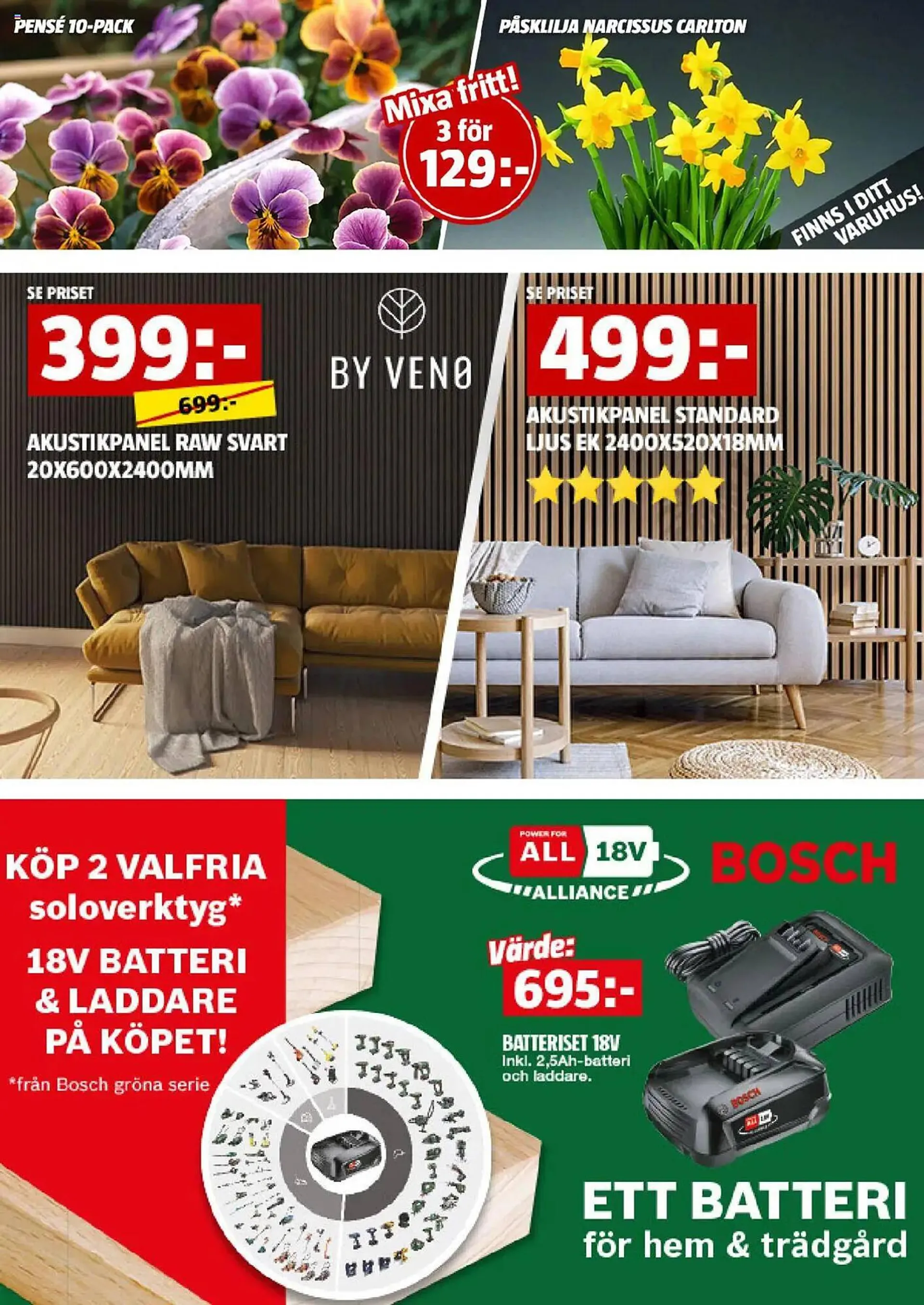 Bauhaus reklamblad från 17 mars till 16 april 2025 - Reklamblad sidor 3