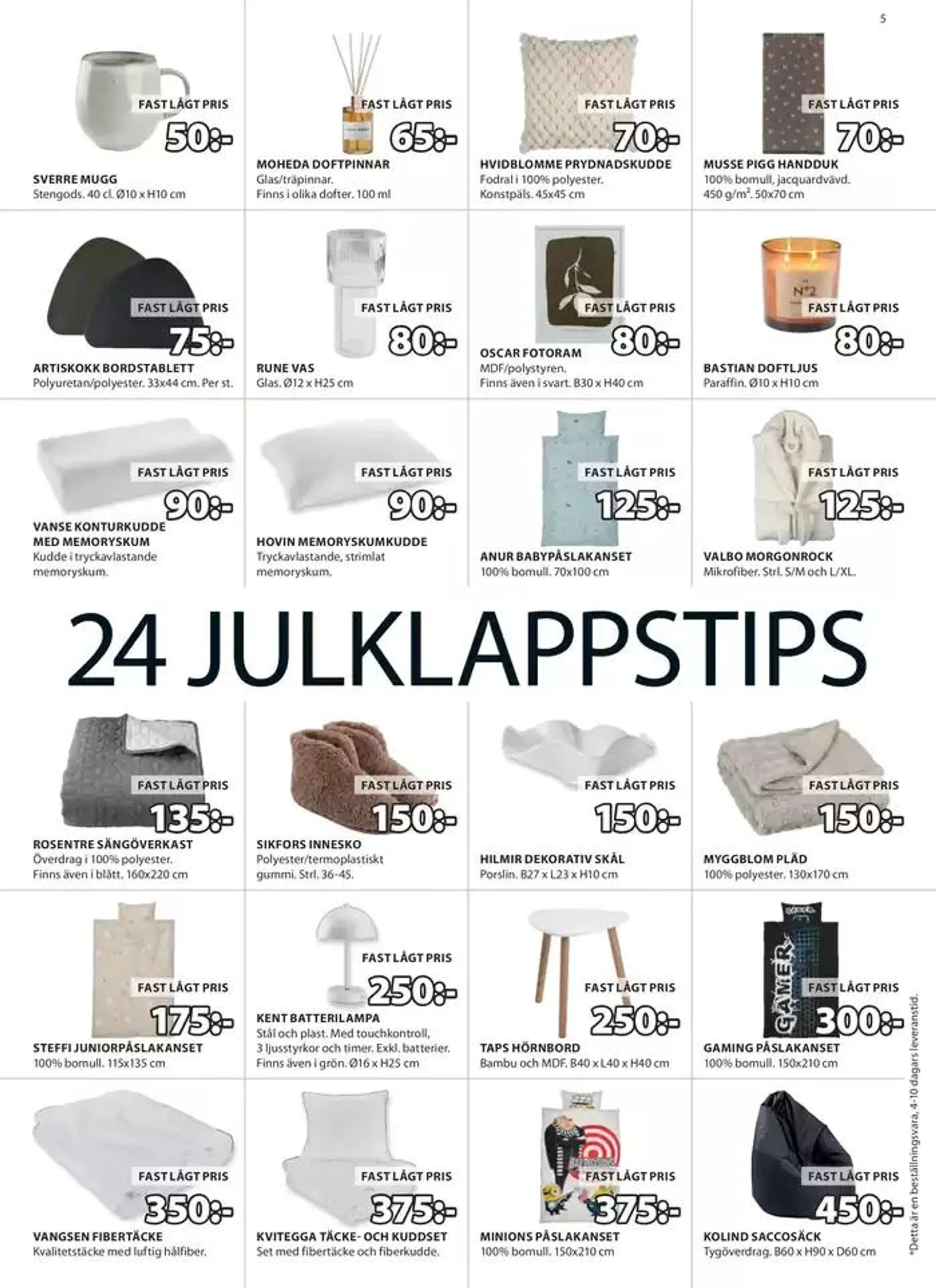 Veckans erbjudanden från 2 december till 16 december 2024 - Reklamblad sidor 6