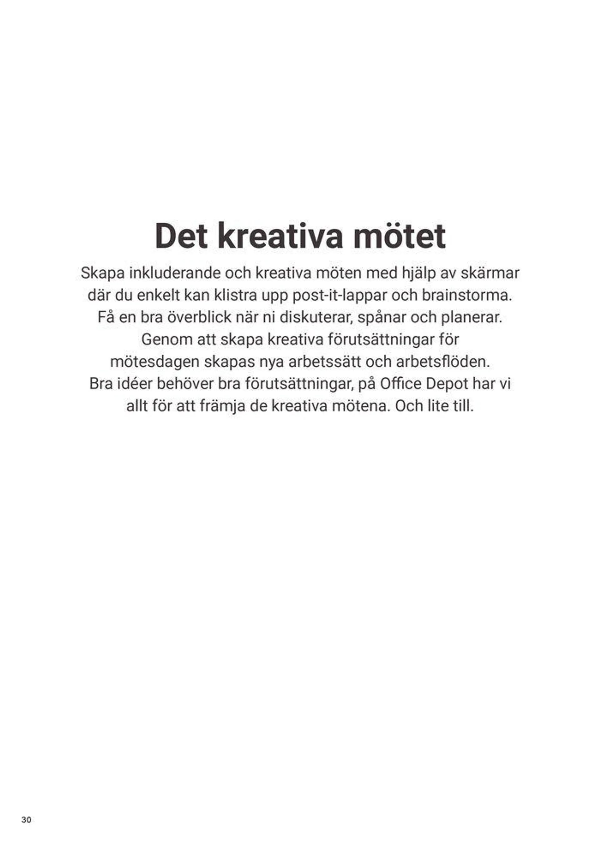 Office Depot Kontoret 2024  från 8 februari till 31 december 2024 - Reklamblad sidor 30