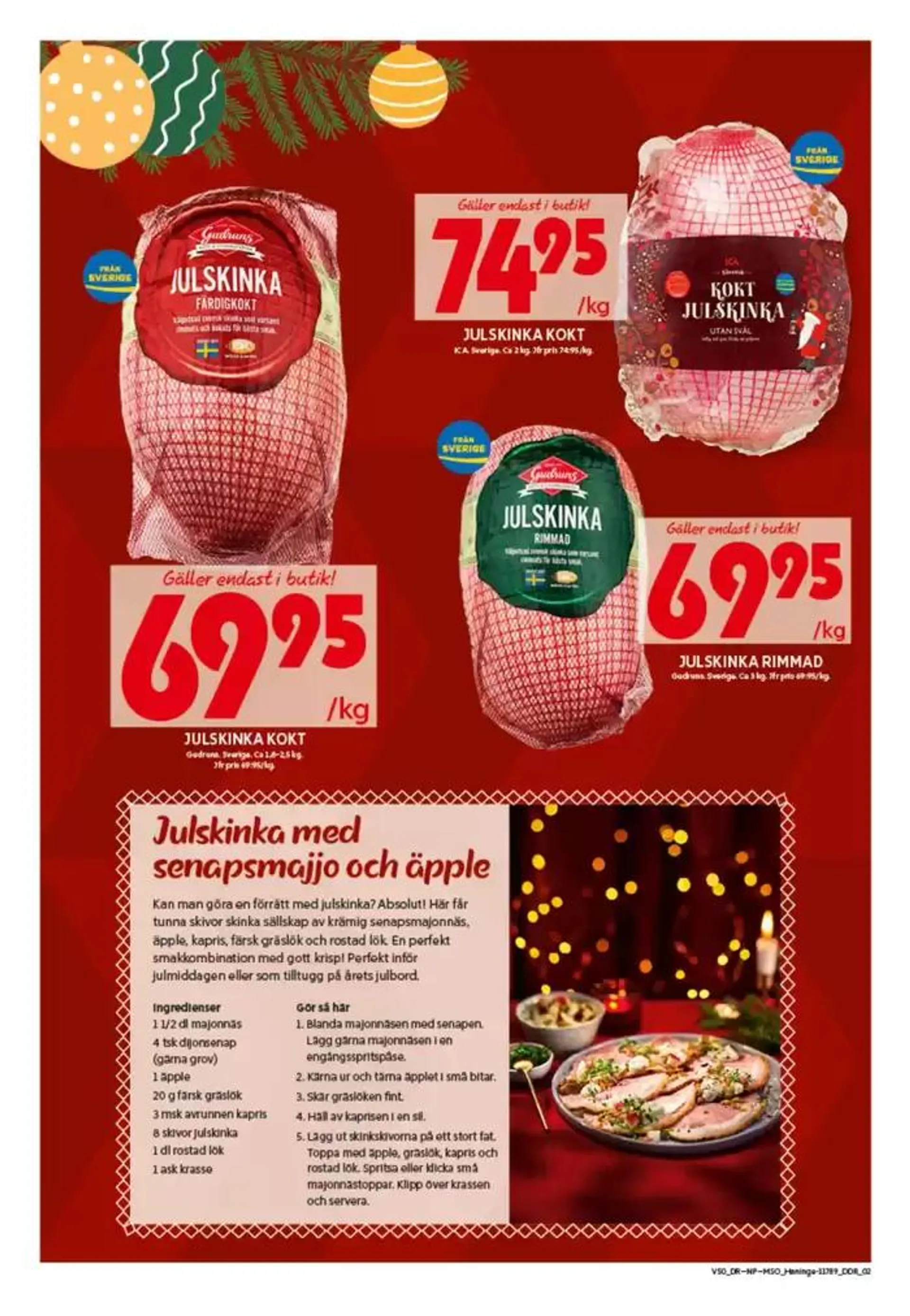 Fantastiskt erbjudande för alla kunder från 7 december till 21 december 2024 - Reklamblad sidor 26