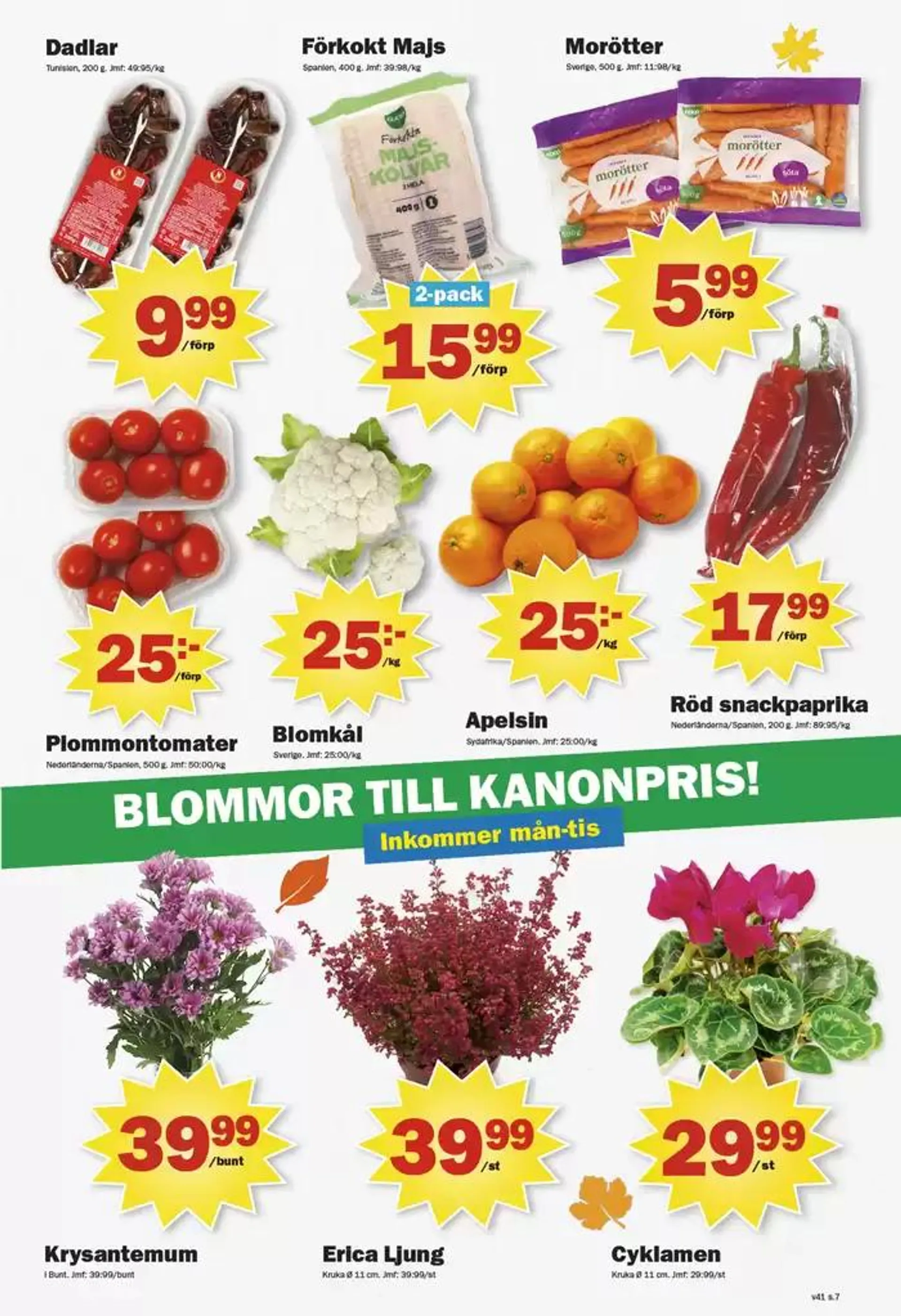 Pekås Veckans kampanjblad från 7 oktober till 21 oktober 2024 - Reklamblad sidor 7