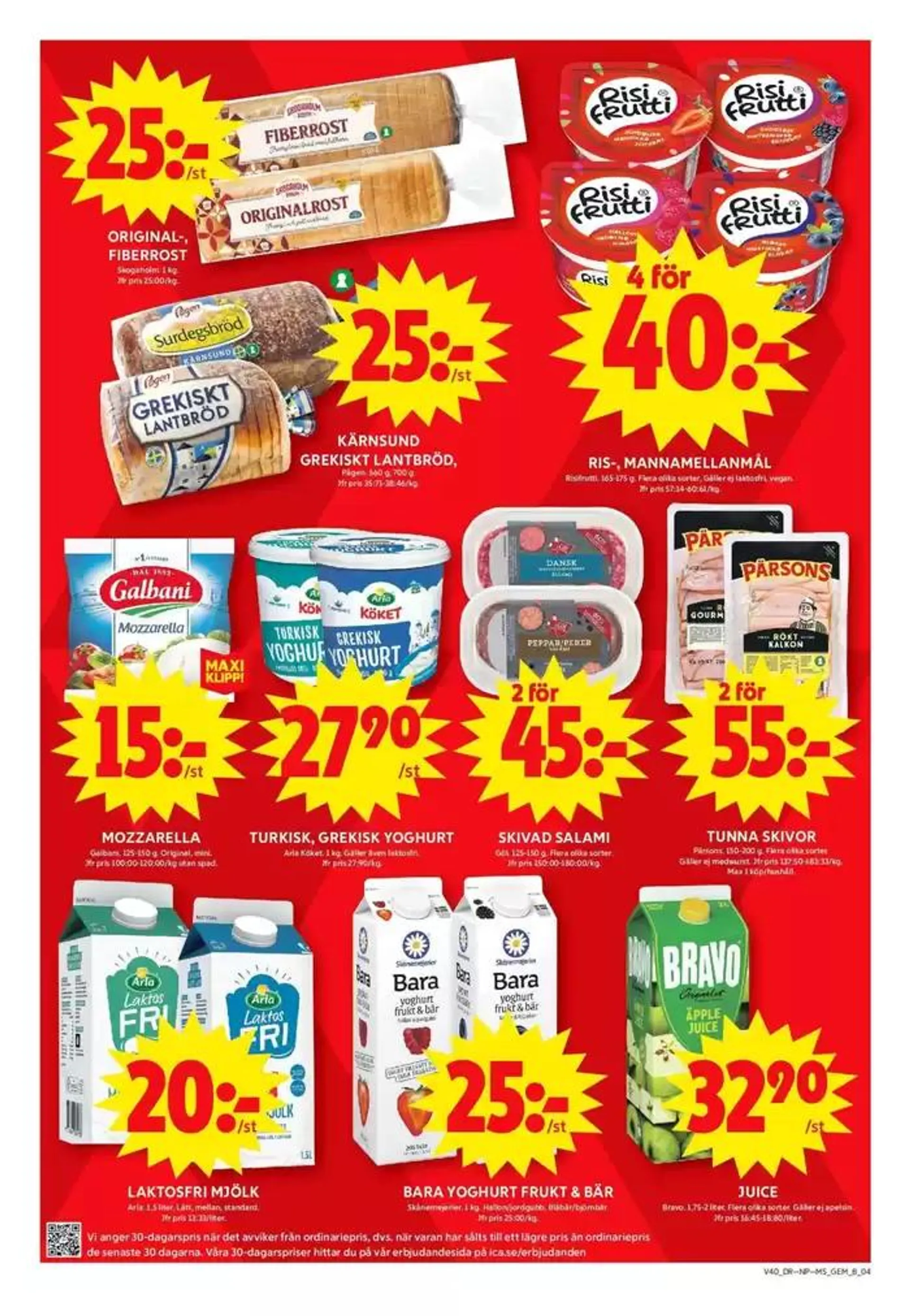 Våra bästa deals för dig från 30 september till 6 oktober 2024 - Reklamblad sidor 16