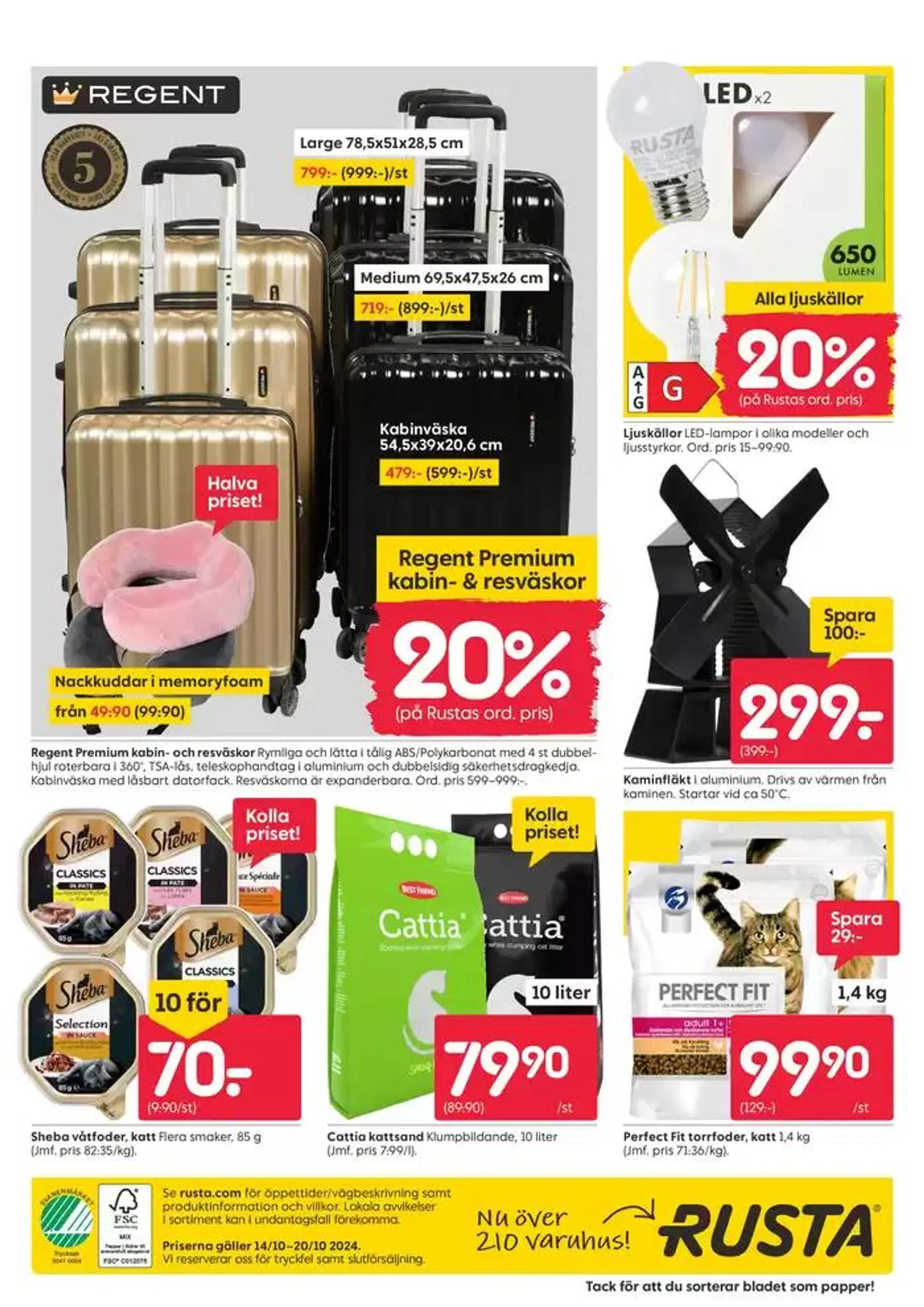 Rusta reklambad från 17 oktober till 31 oktober 2024 - Reklamblad sidor 16