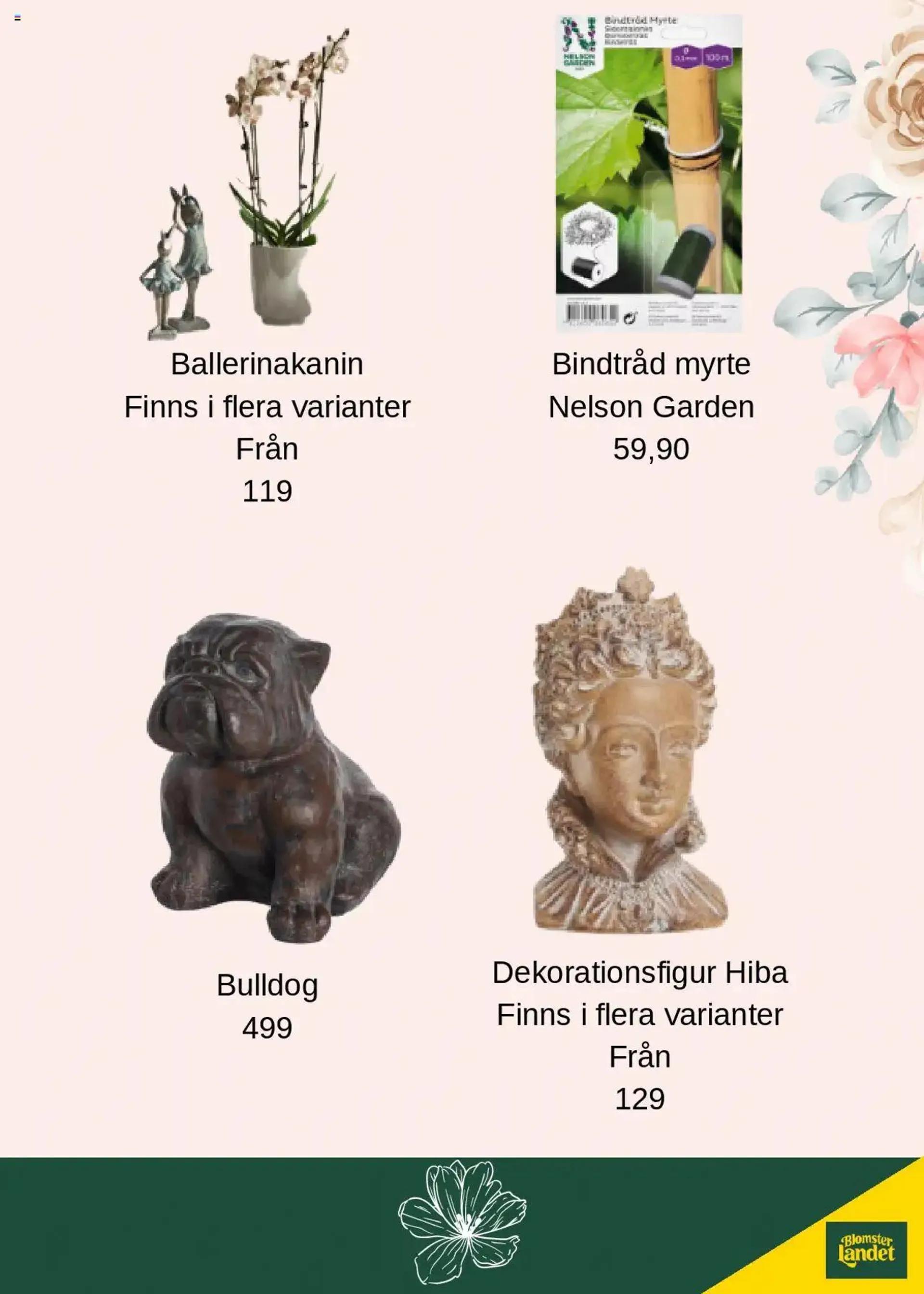 Blomsterlandet - erbjudanden från 12 augusti till 31 december 2024 - Reklamblad sidor 4