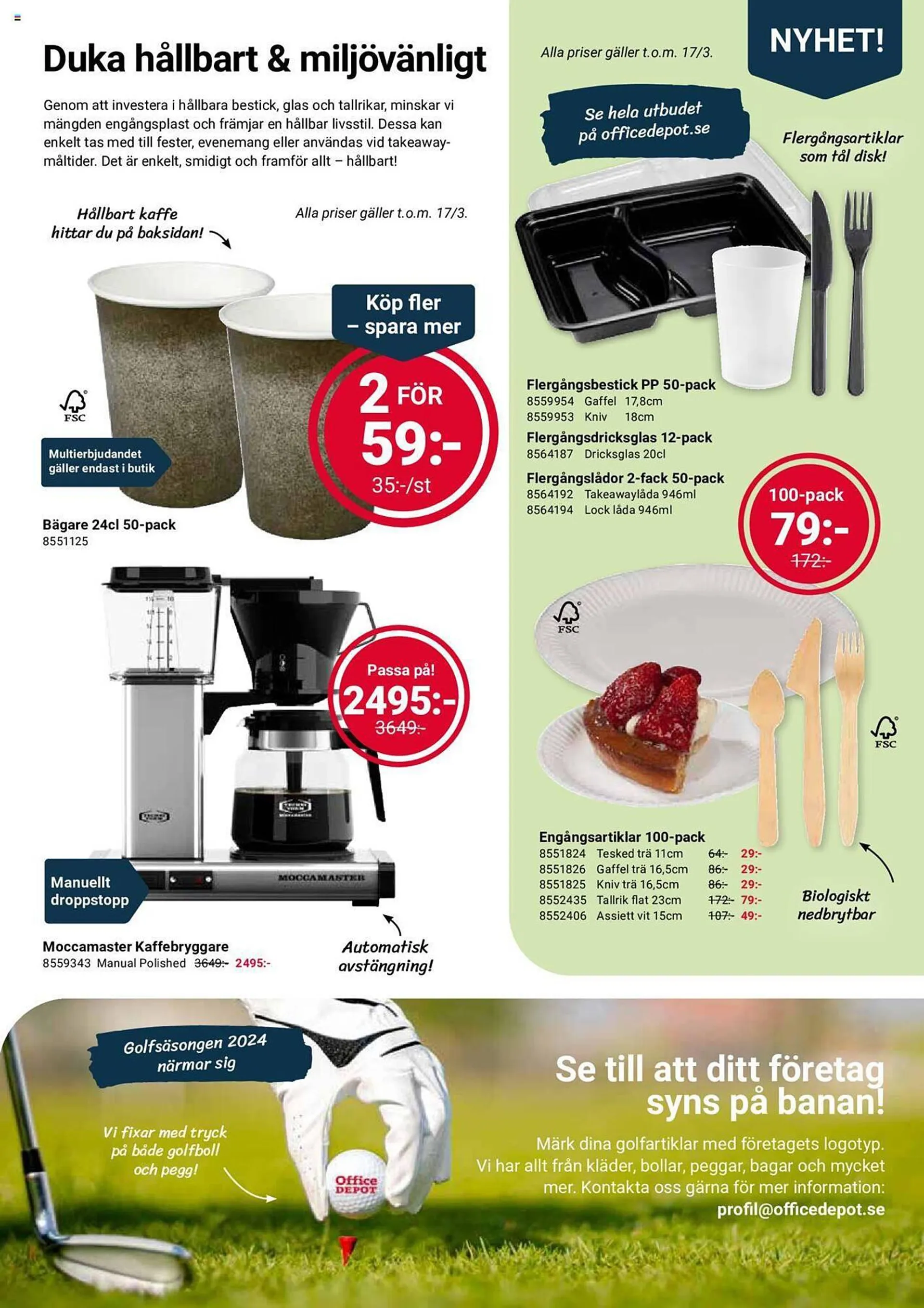 Office Depot reklamblad från 1 mars till 31 mars 2024 - Reklamblad sidor 5