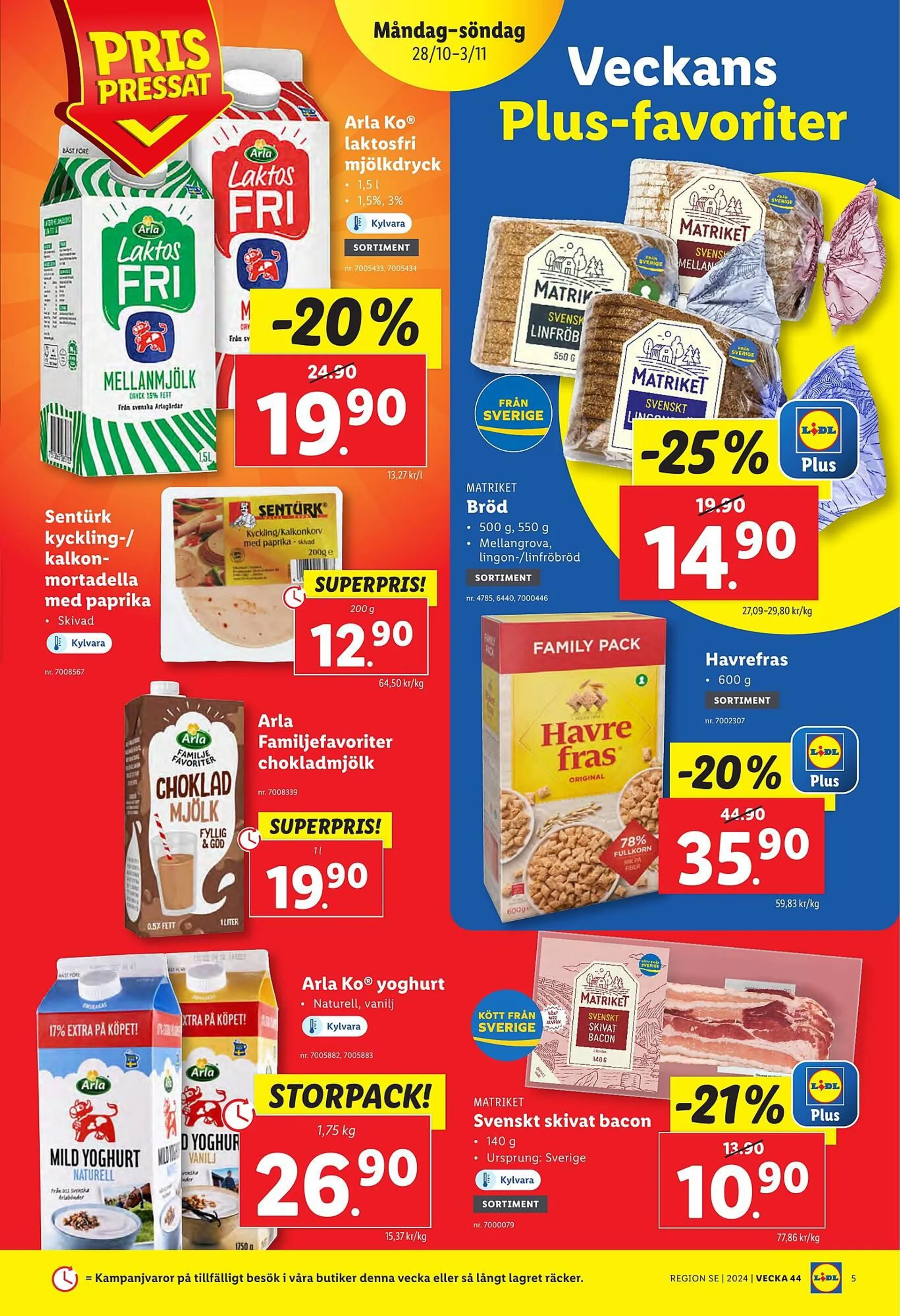 Lidl reklamblad från 28 oktober till 3 november 2024 - Reklamblad sidor 5