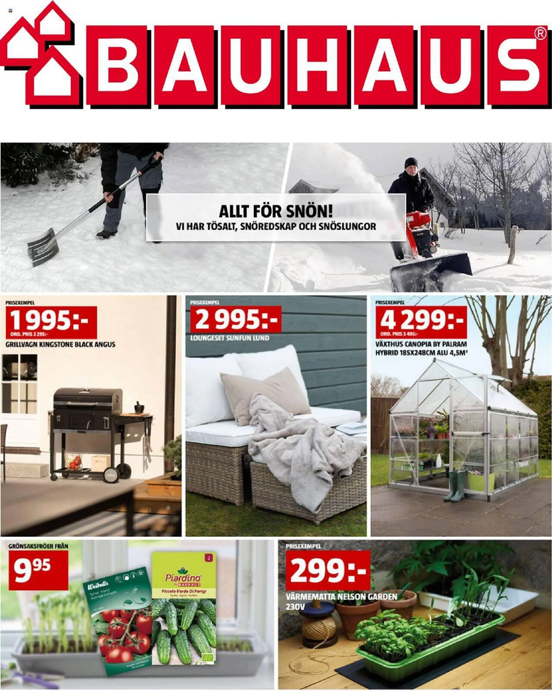 Bauhaus reklamblad - 1
