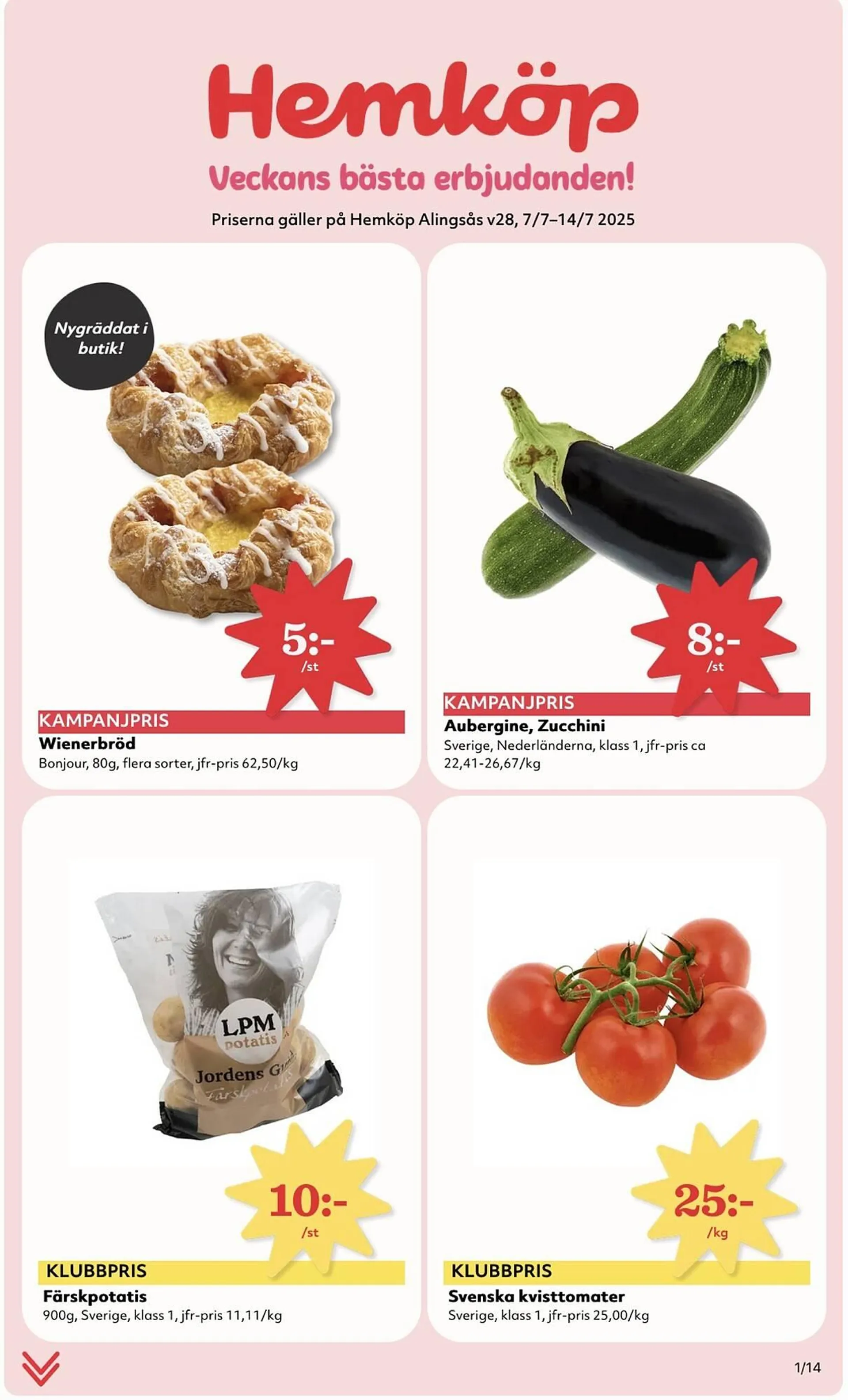 Östenssons reklamblad - 1