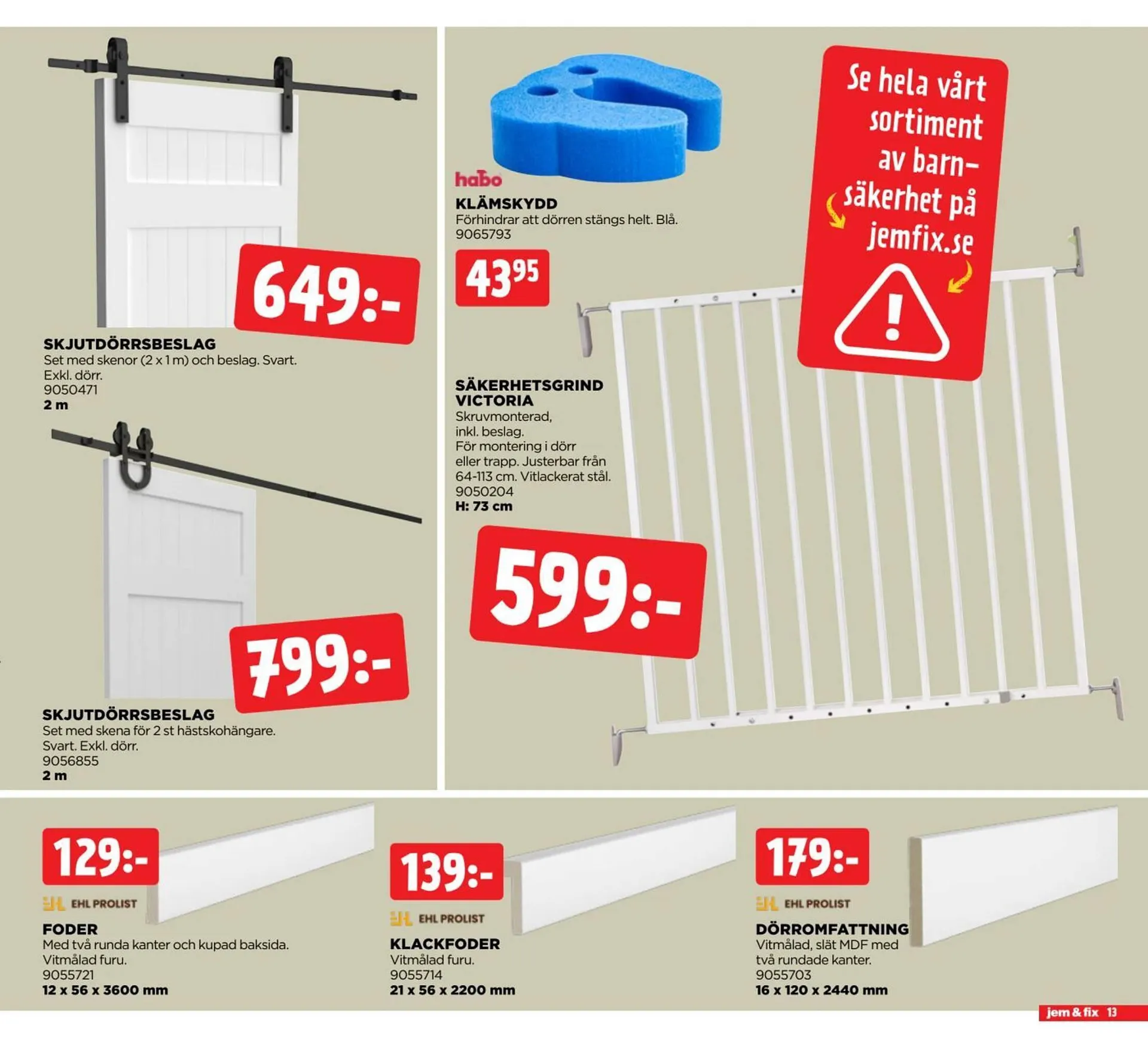 Jem&Fix reklamblad från 6 oktober till 20 oktober 2024 - Reklamblad sidor 13