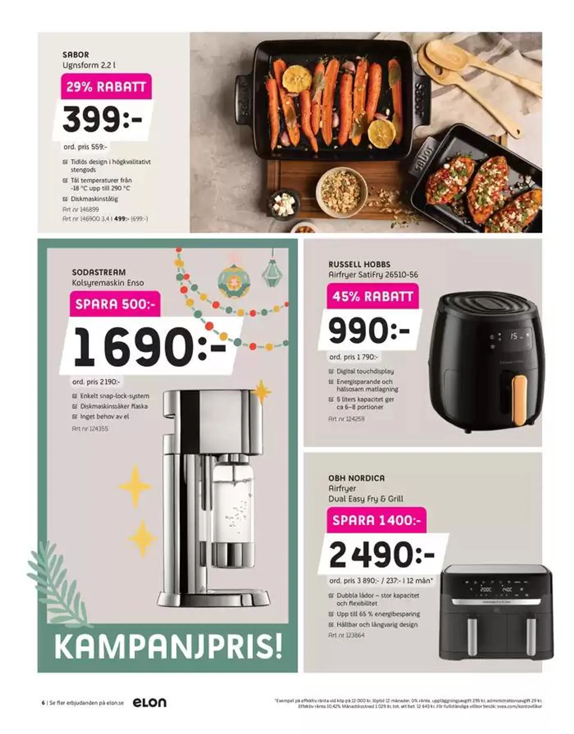 Bläddra i Elons kampanjblad! från 17 december till 22 december 2024 - Reklamblad sidor 6