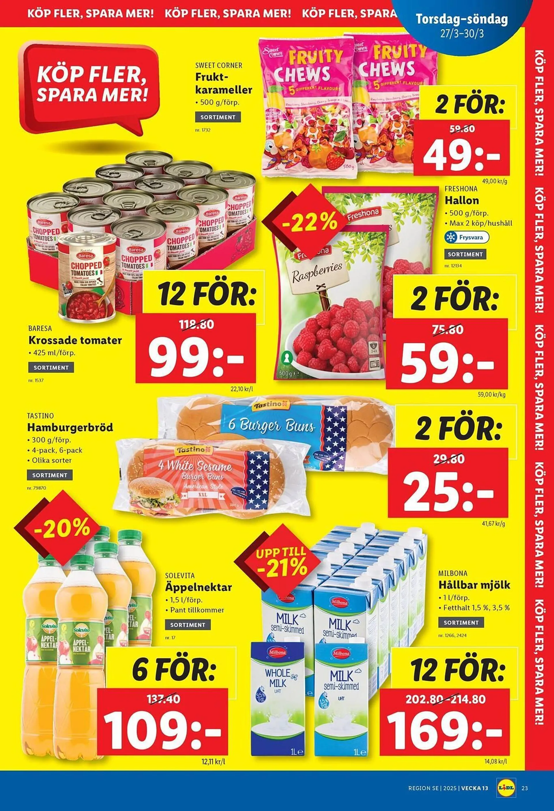 Lidl reklamblad från 24 mars till 30 mars 2025 - Reklamblad sidor 29