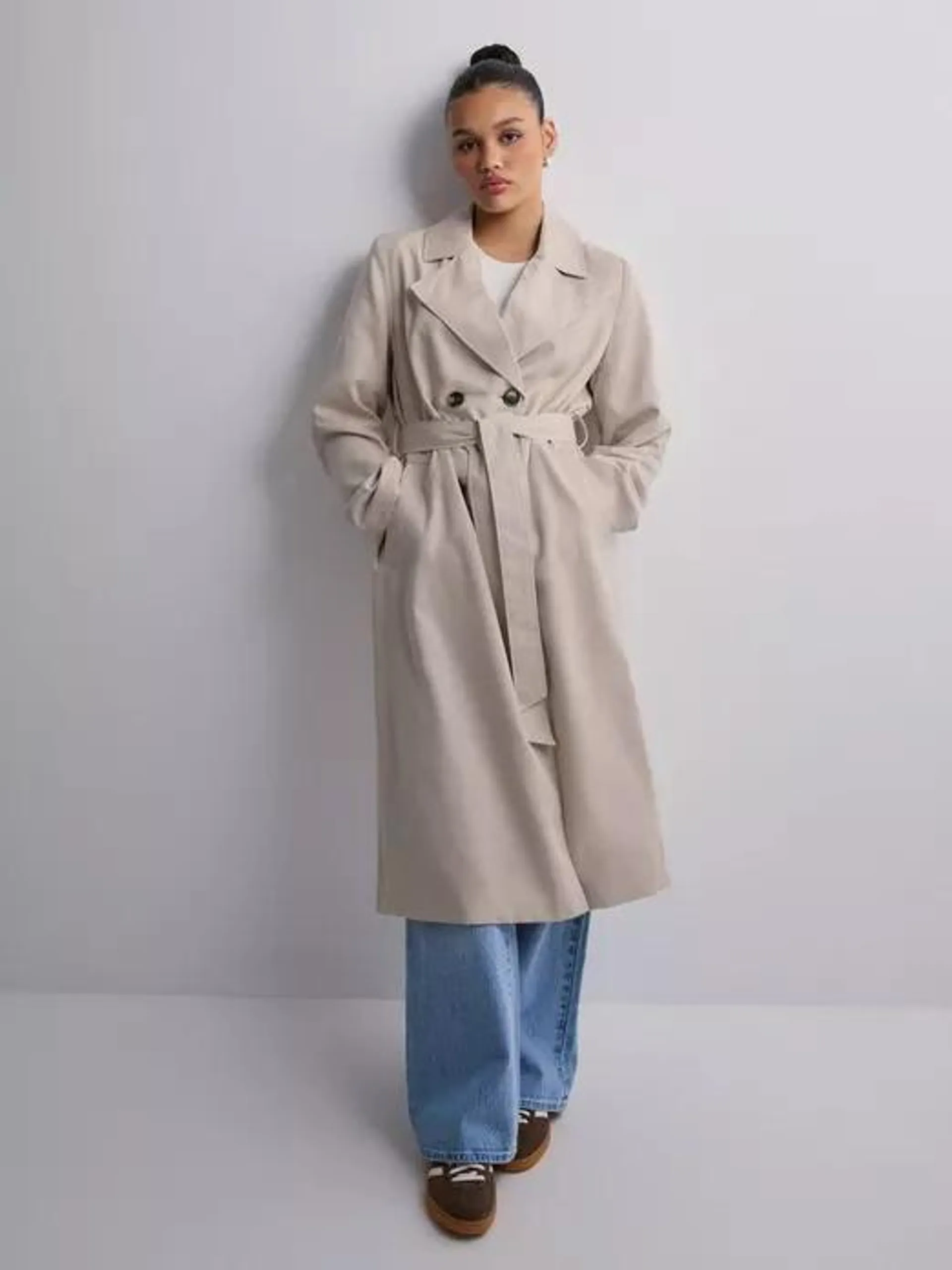 PCSCARLETT LS TRENCHCOAT NOOS