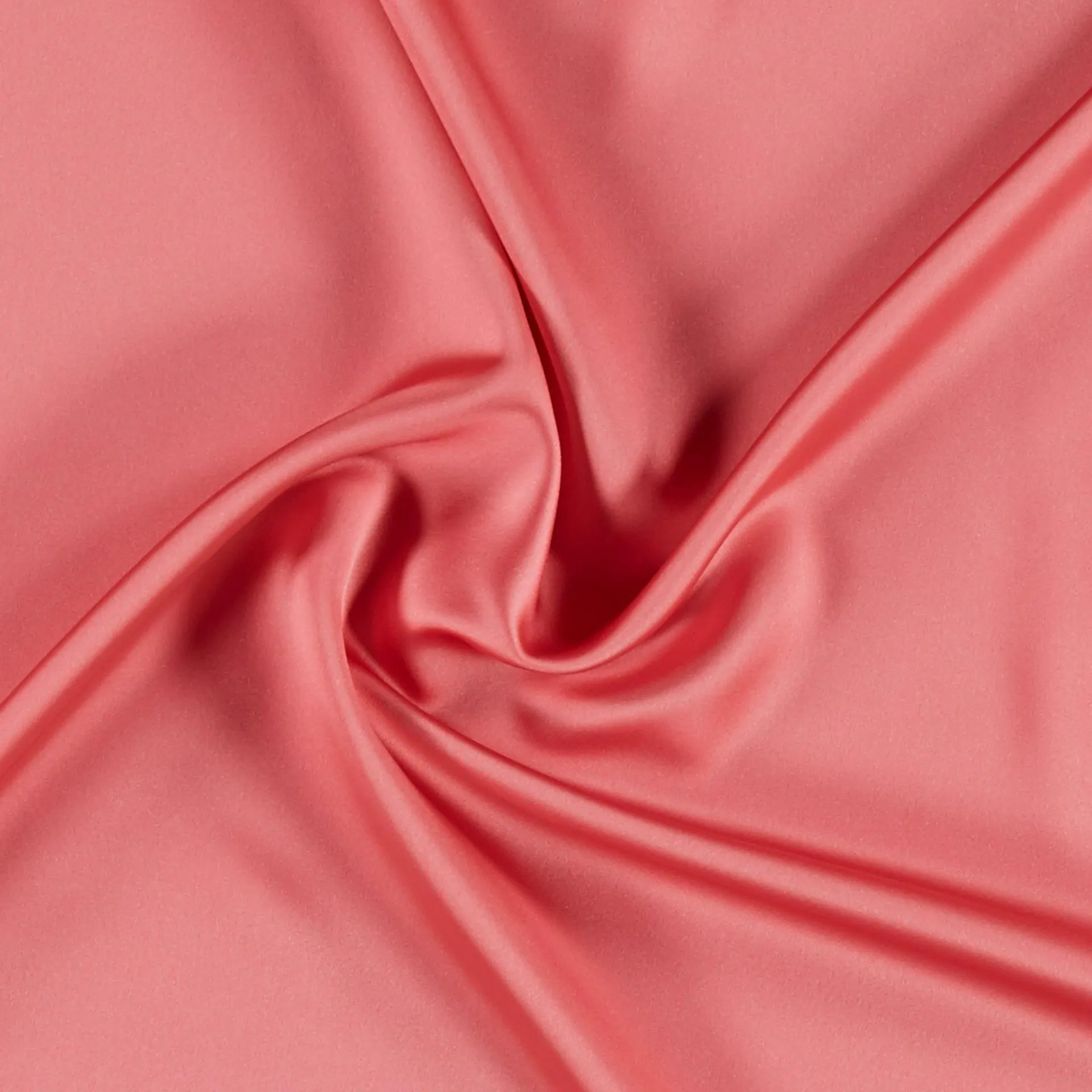 Italiensk polyester satin rosa