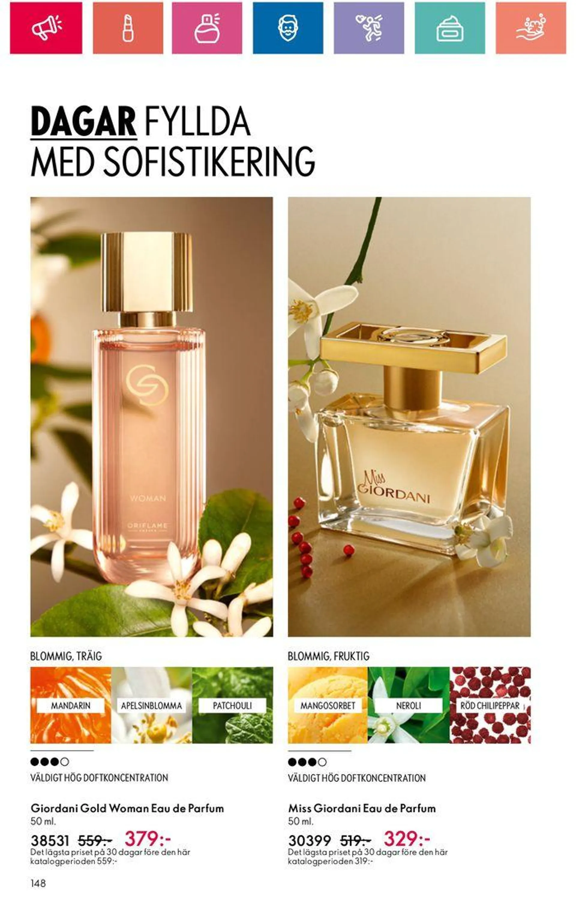 Oriflame reklamblad - 148