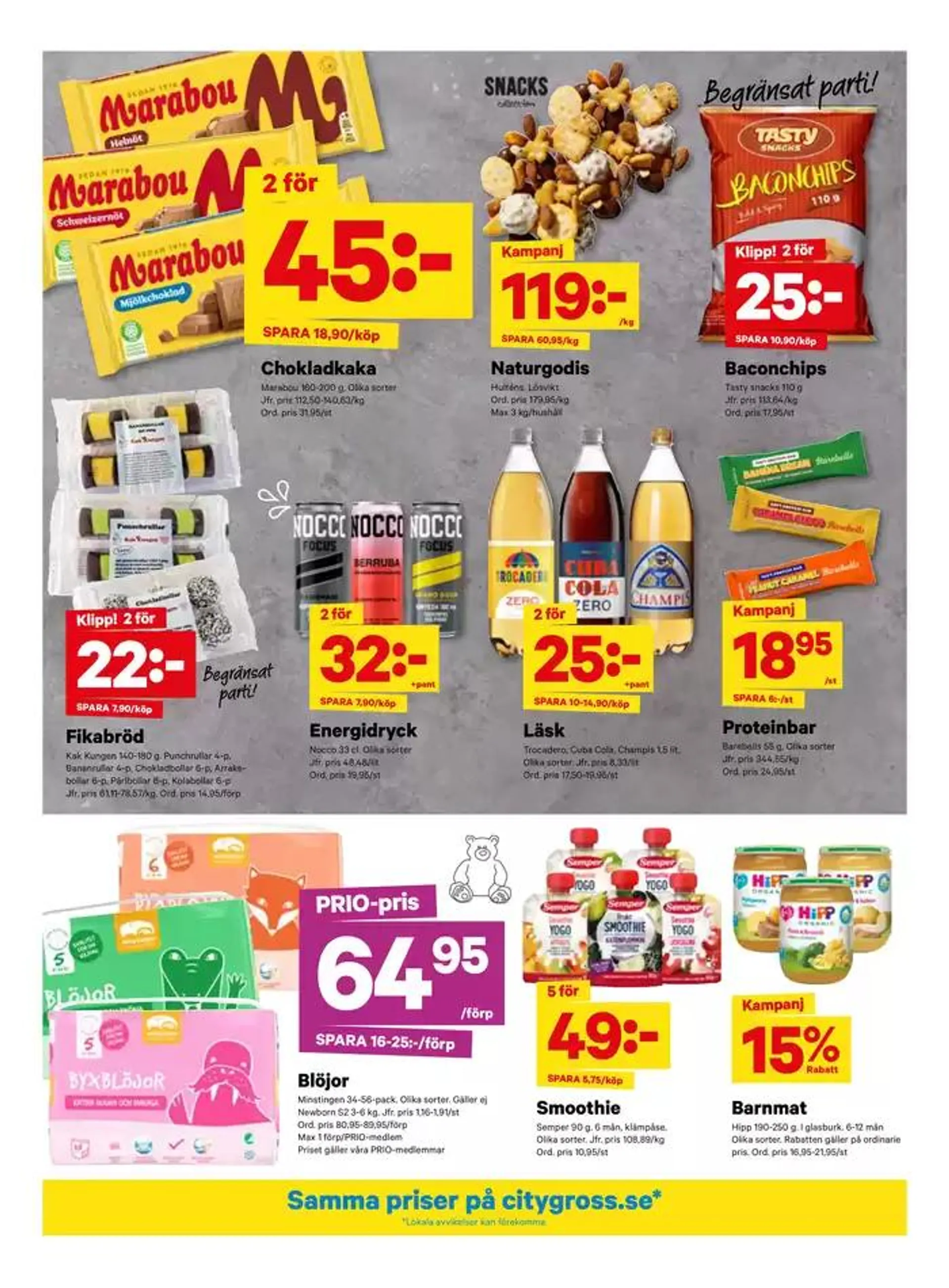 Erbjudanden för fyndjägare från 14 oktober till 20 oktober 2024 - Reklamblad sidor 9