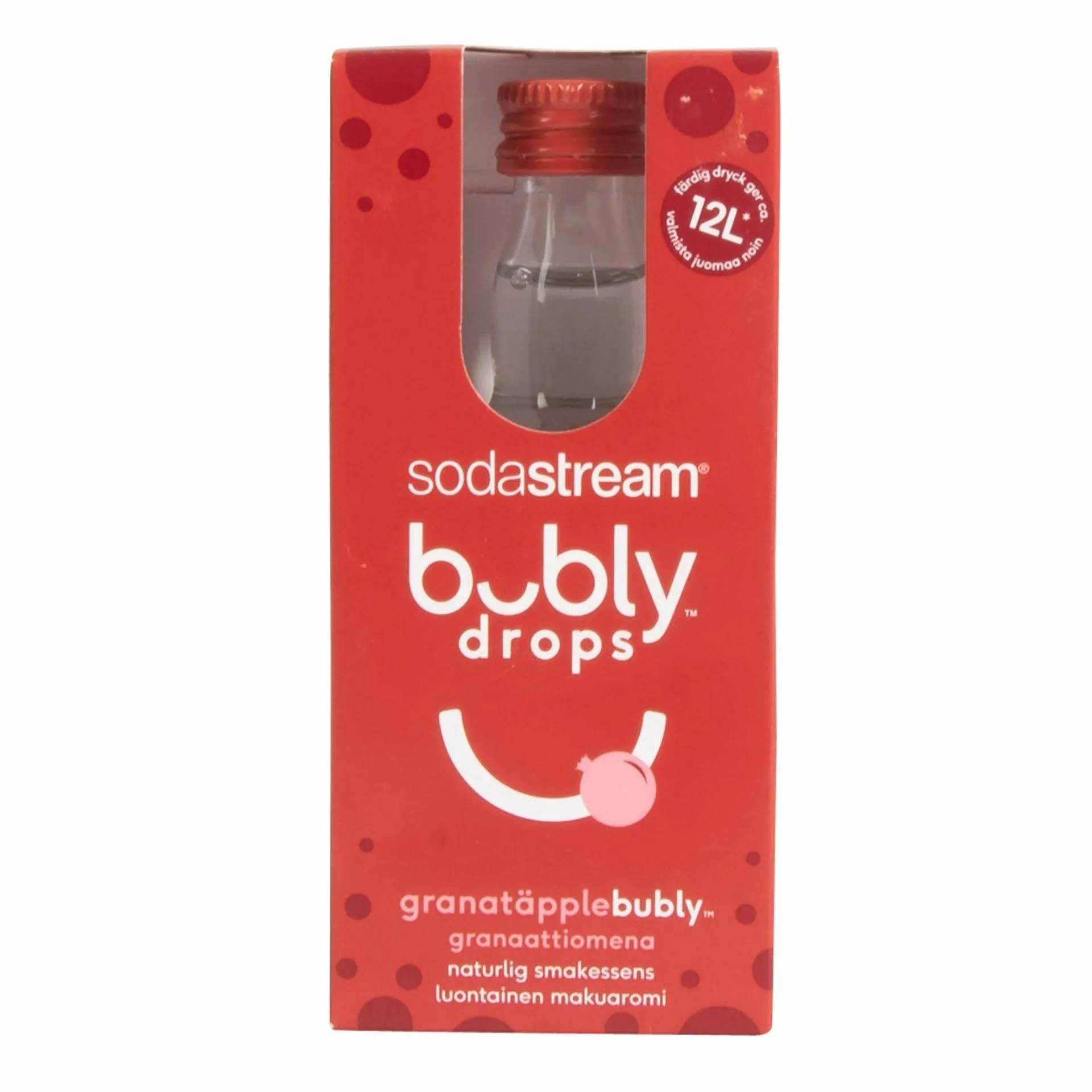 Smakessens Sodastream bubly granatäpple