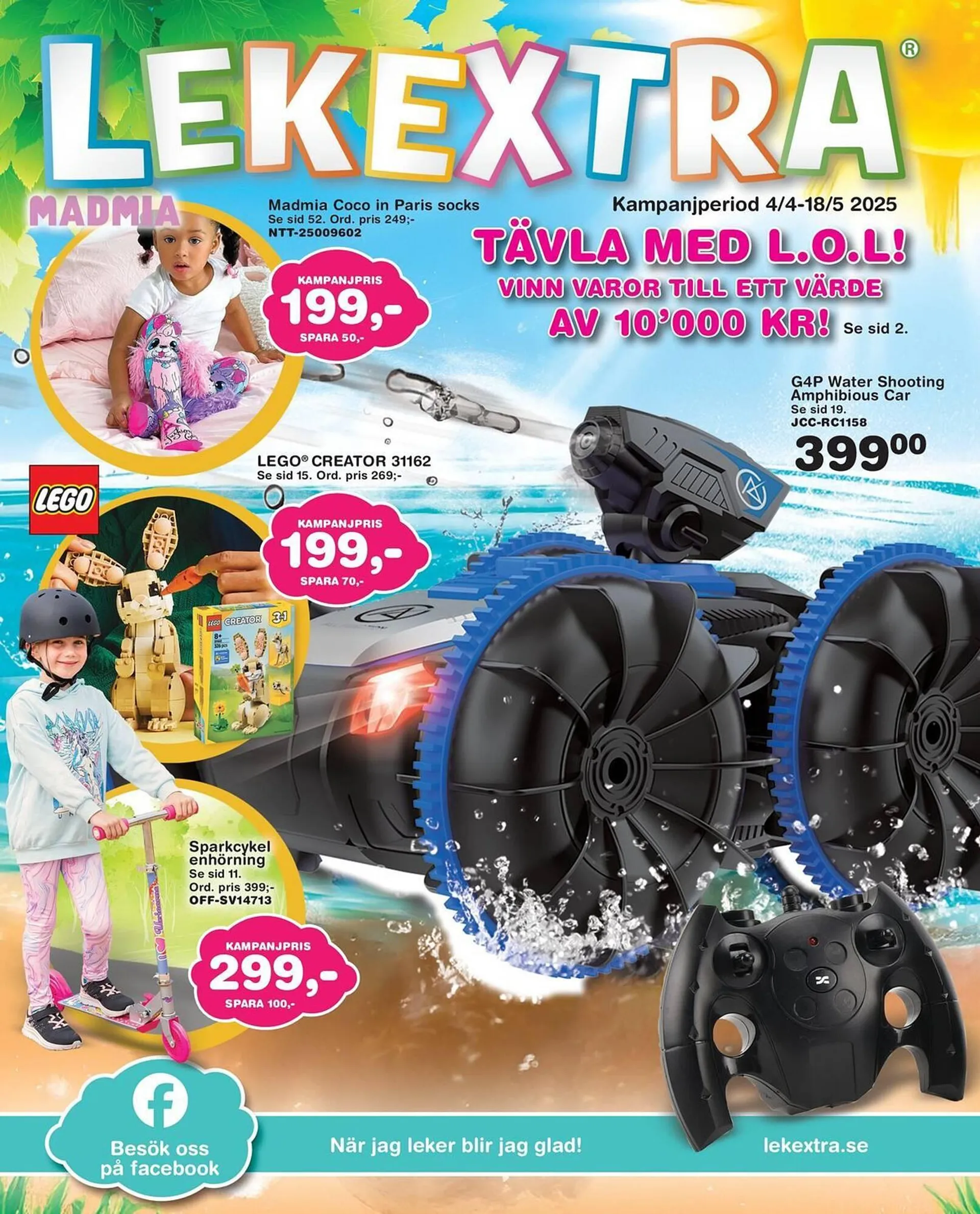 Lekextra reklamblad - 1