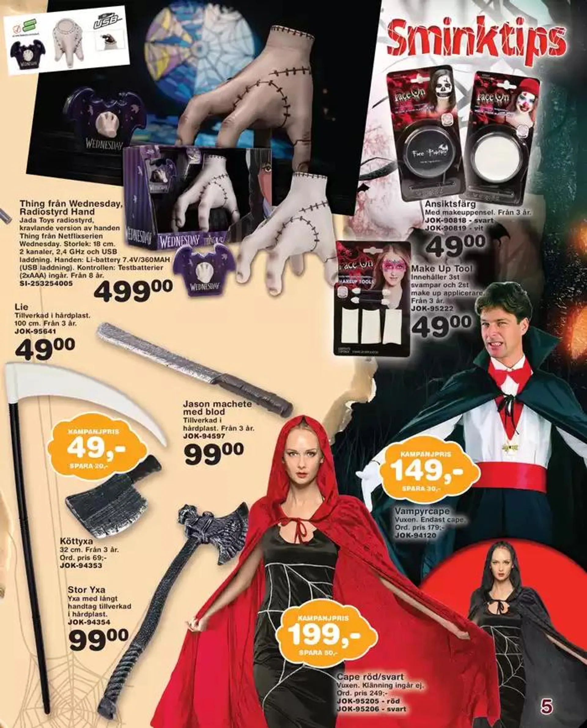 Halloween med Lekextra från 12 oktober till 26 oktober 2024 - Reklamblad sidor 5