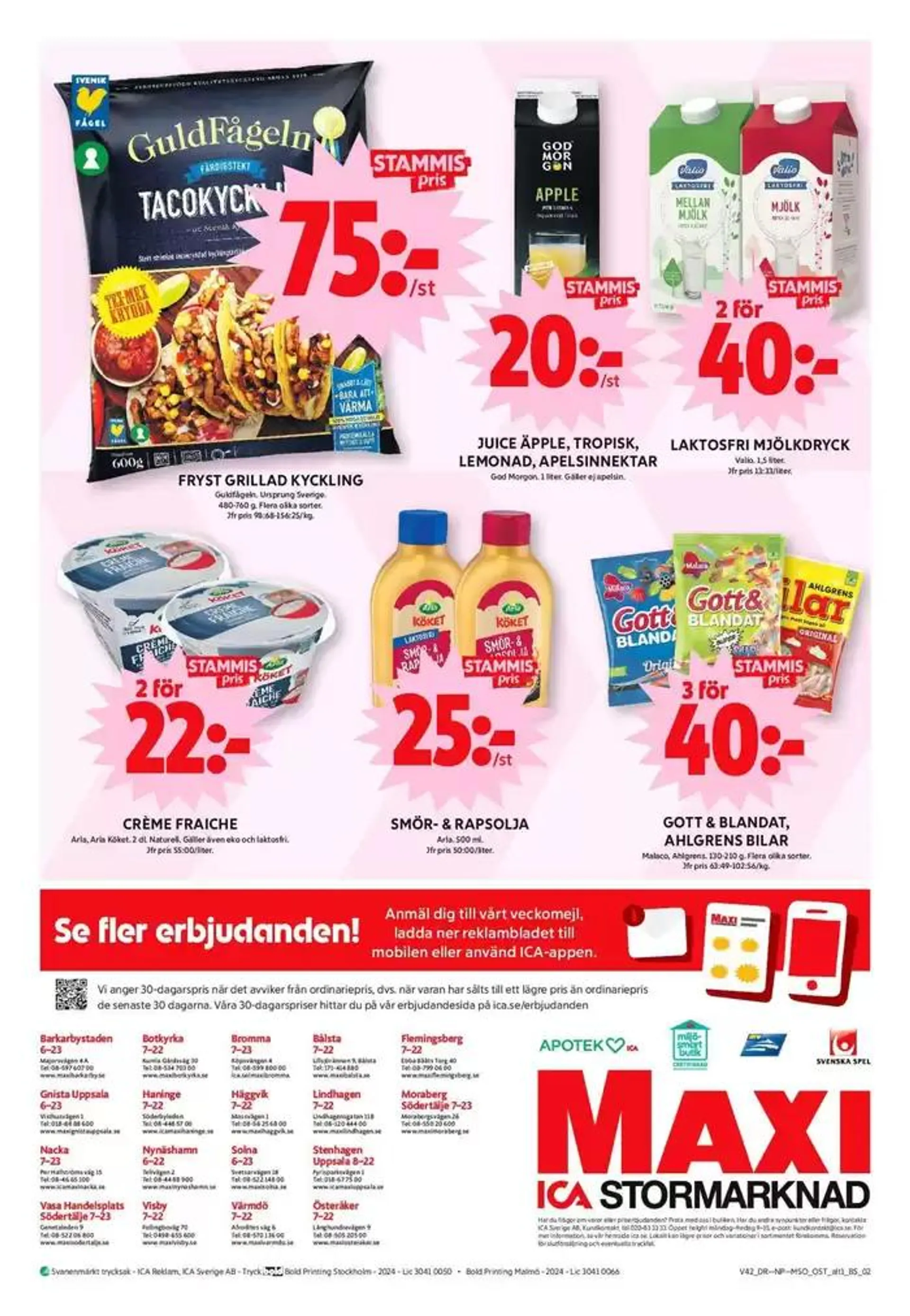 Våra bästa deals för dig från 14 oktober till 20 oktober 2024 - Reklamblad sidor 3