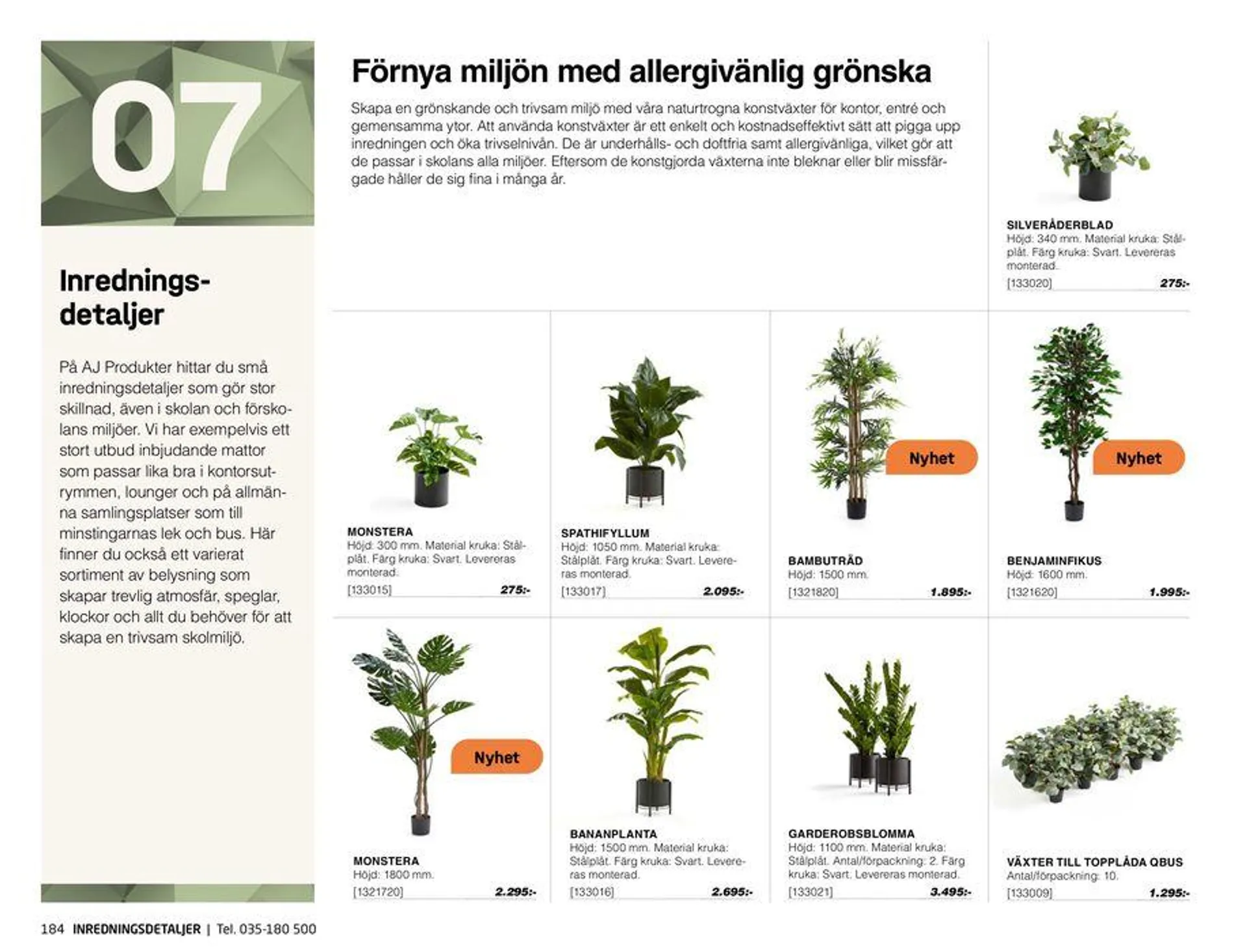 AJ Produkter! från 28 maj till 31 december 2024 - Reklamblad sidor 184