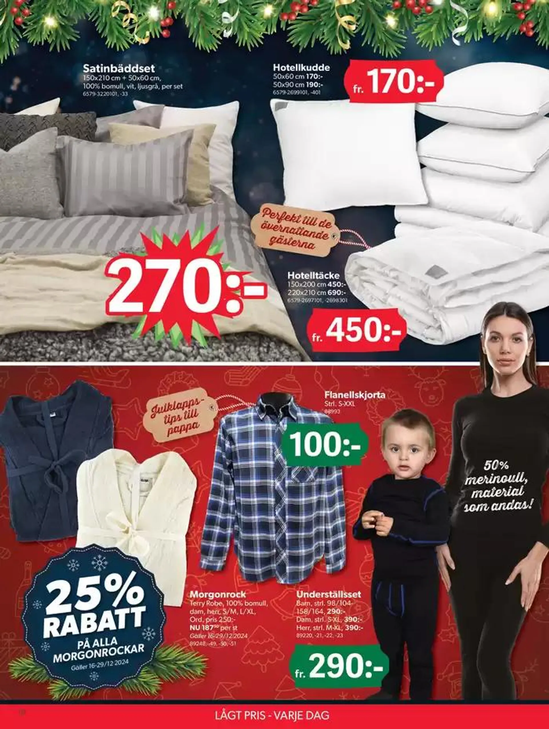 DollarStore Erbjudanden från 17 december till 31 december 2024 - Reklamblad sidor 10