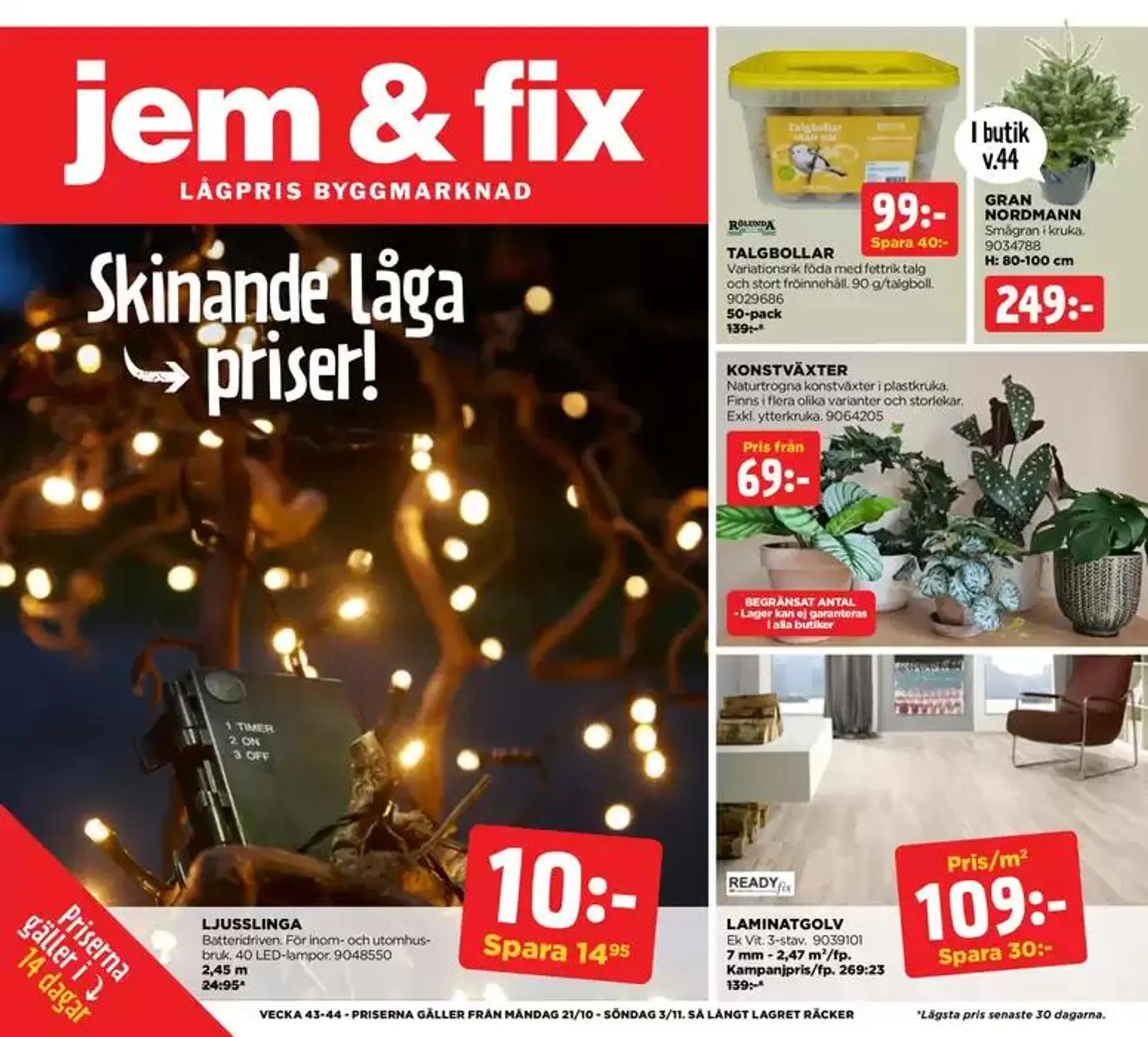 Jem&Fix reklamblad - 1