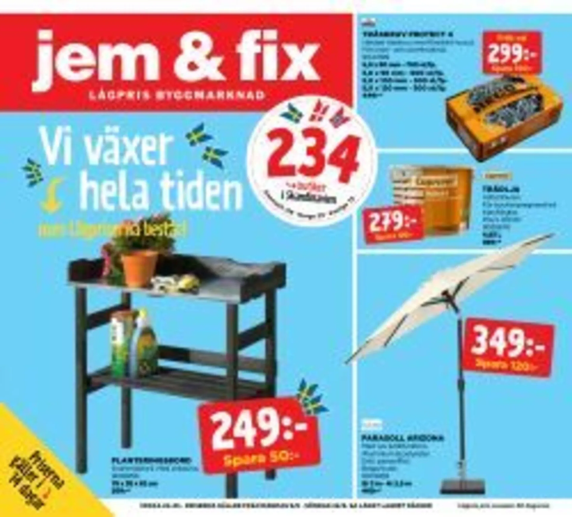 Jem&Fix reklamblad - 1
