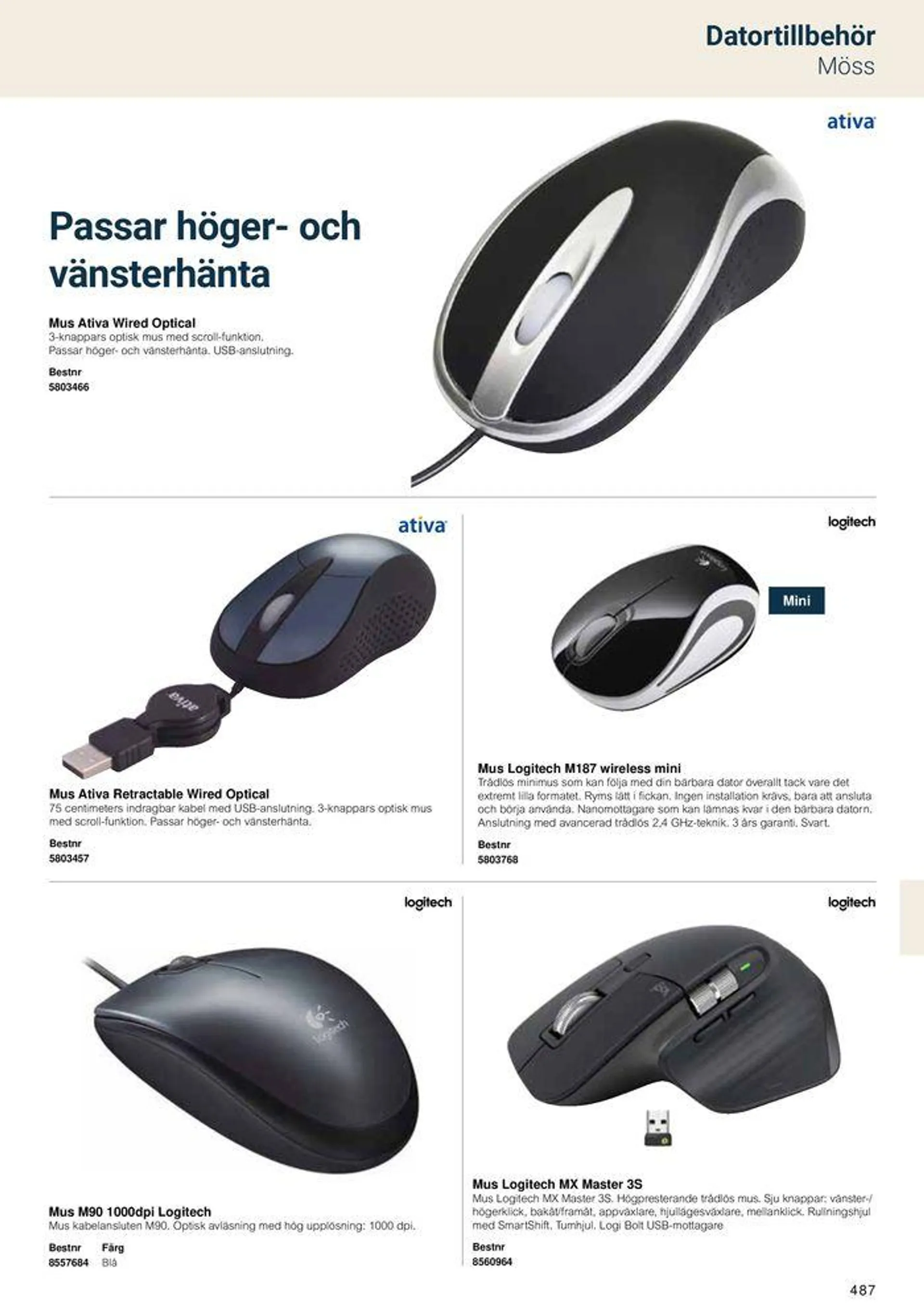 Office Depot - Kontorskatalog 2024 från 6 maj till 31 december 2024 - Reklamblad sidor 489