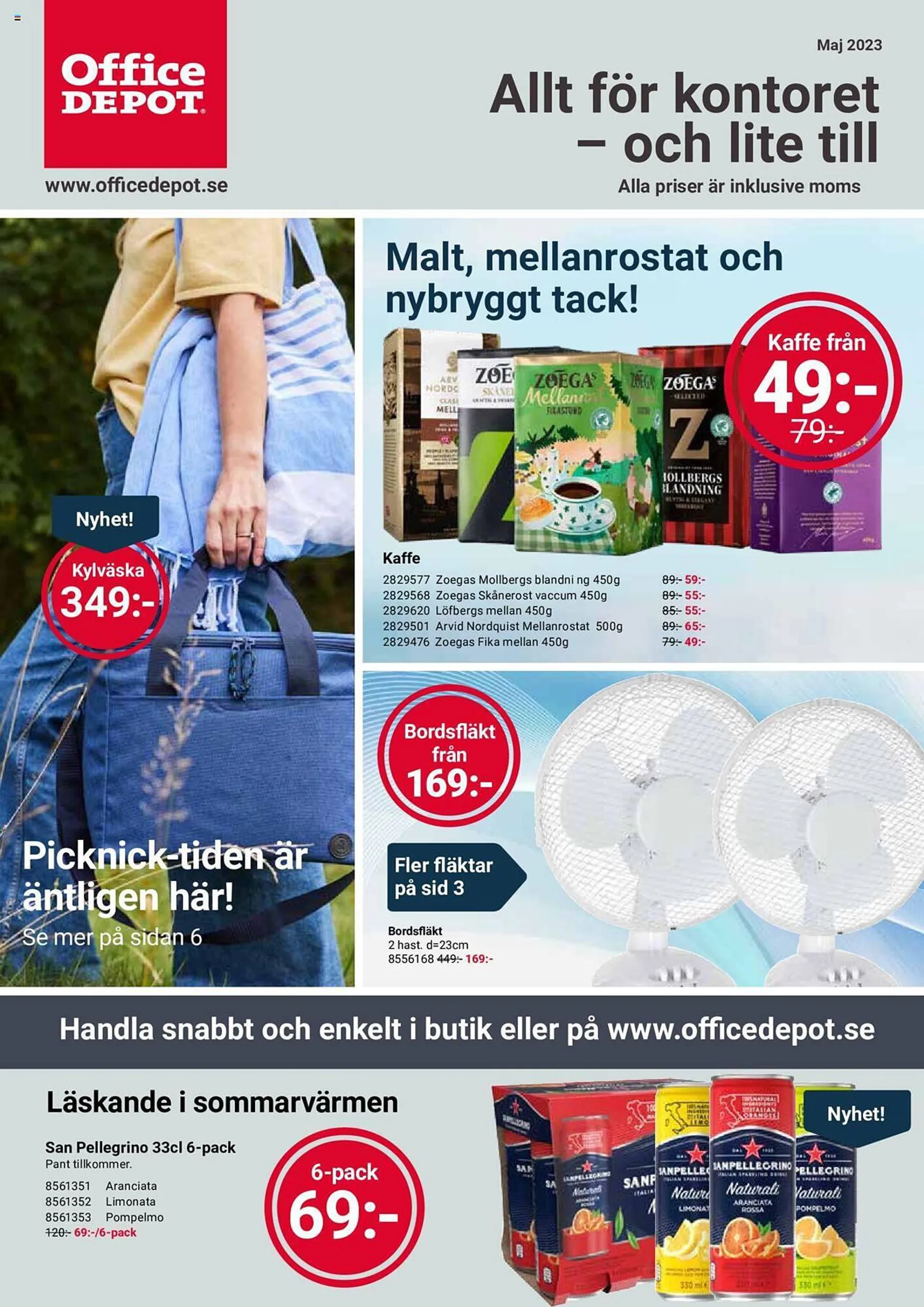 Office Depot reklamblad - 1