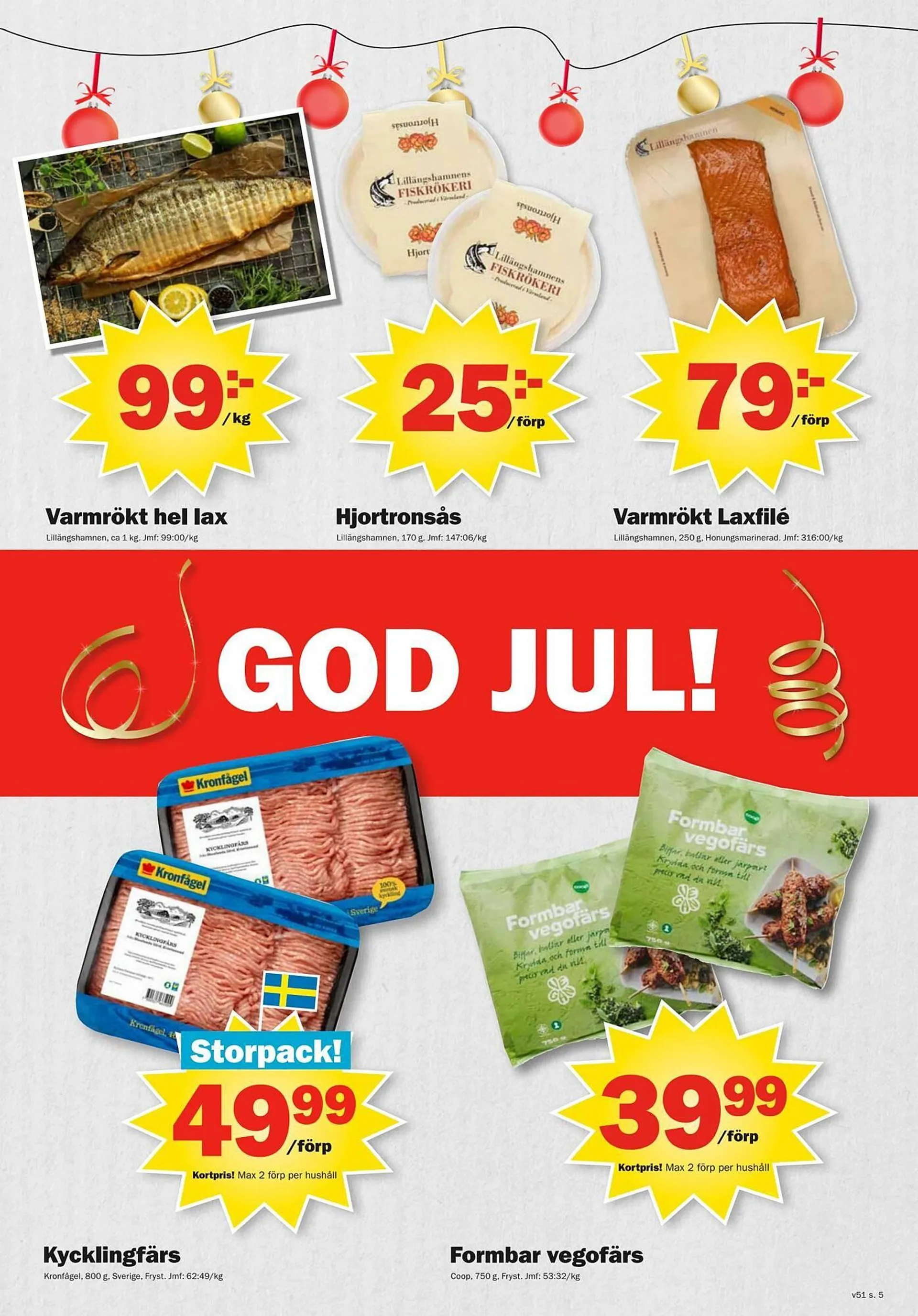 Pekås reklamblad från 15 december till 26 december 2024 - Reklamblad sidor 5