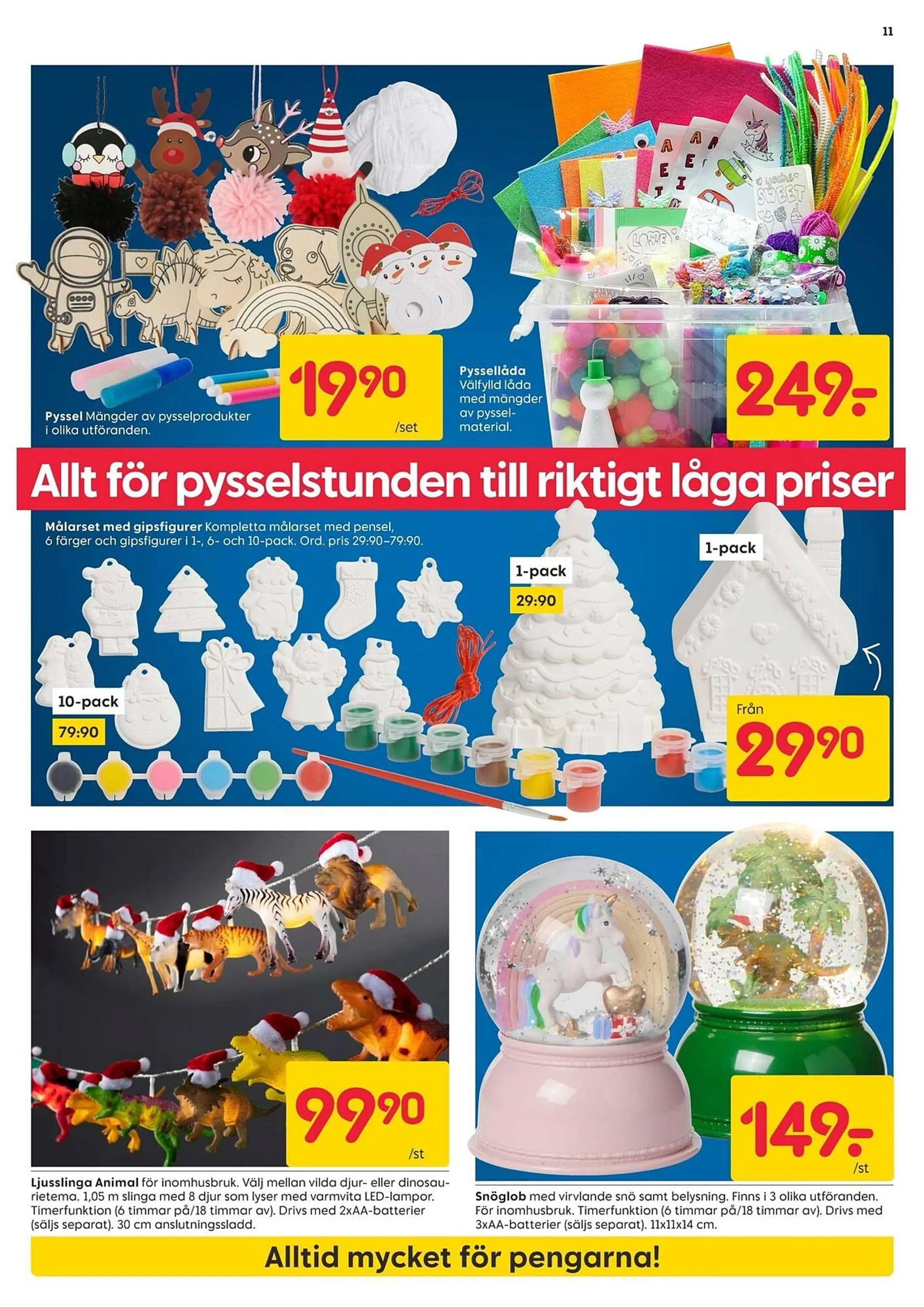 Rusta reklamblad från 7 oktober till 13 oktober 2024 - Reklamblad sidor 11