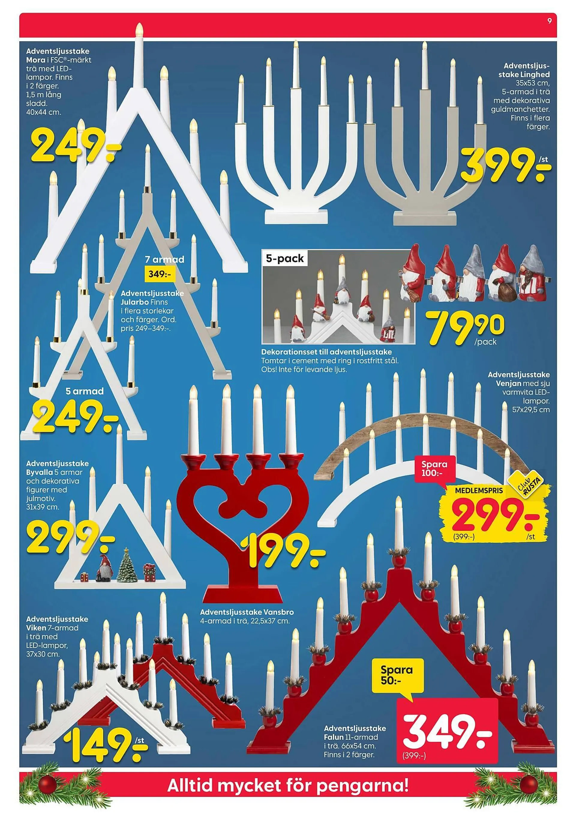 Rusta reklamblad från 11 november till 17 november 2024 - Reklamblad sidor 9