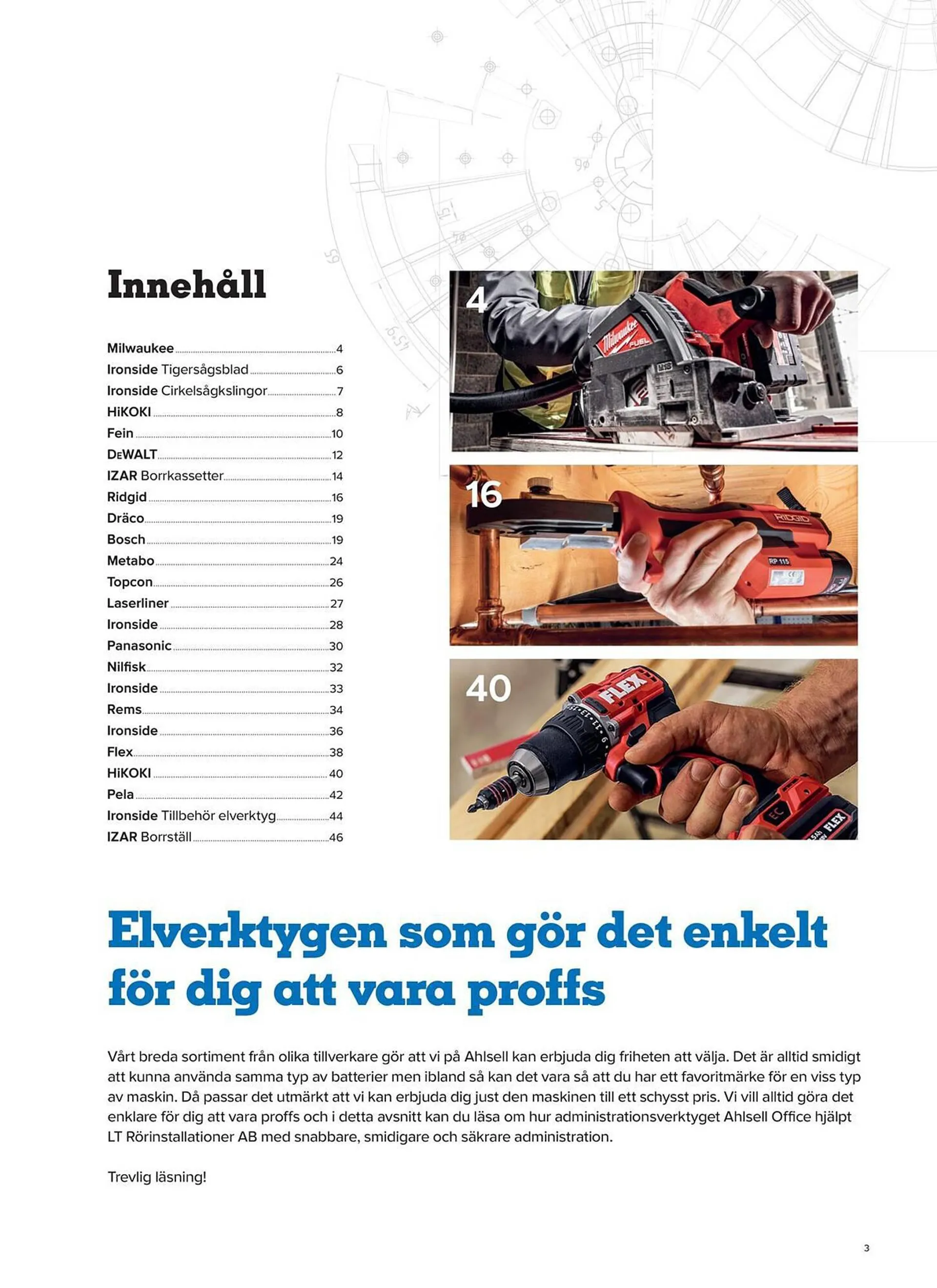 Ahlsell reklamblad från 8 februari till 29 februari 2024 - Reklamblad sidor 3