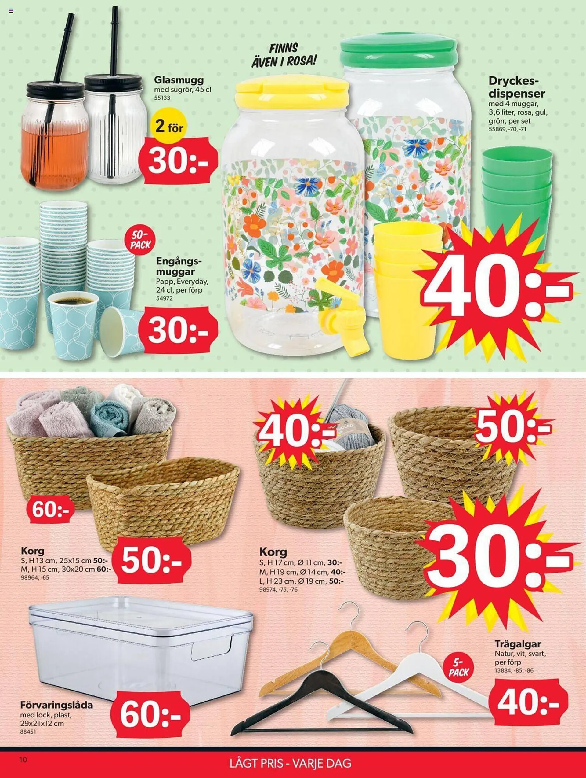 DollarStore reklamblad från 22 april till 12 maj 2024 - Reklamblad sidor 10