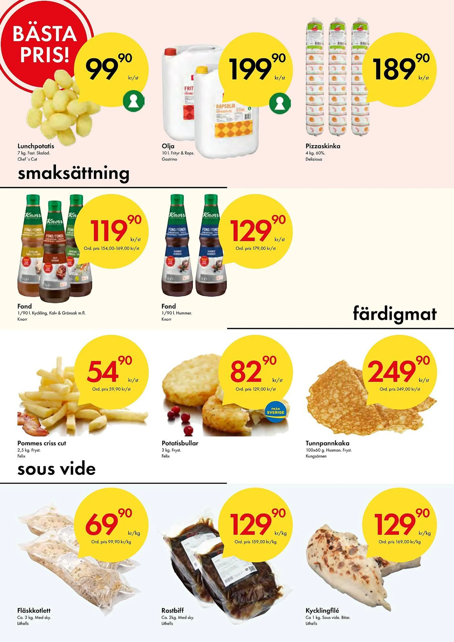 Snabbgross reklamblad från 23 september till 6 oktober 2024 - Reklamblad sidor 4