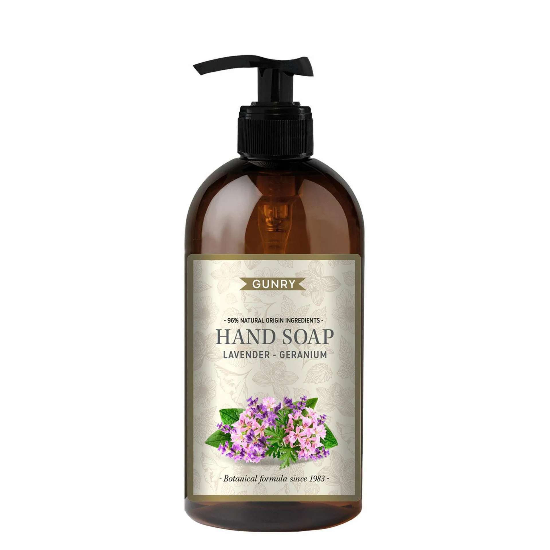 Flytande tvål Gunry Handtvål Soft Lavender Geranium