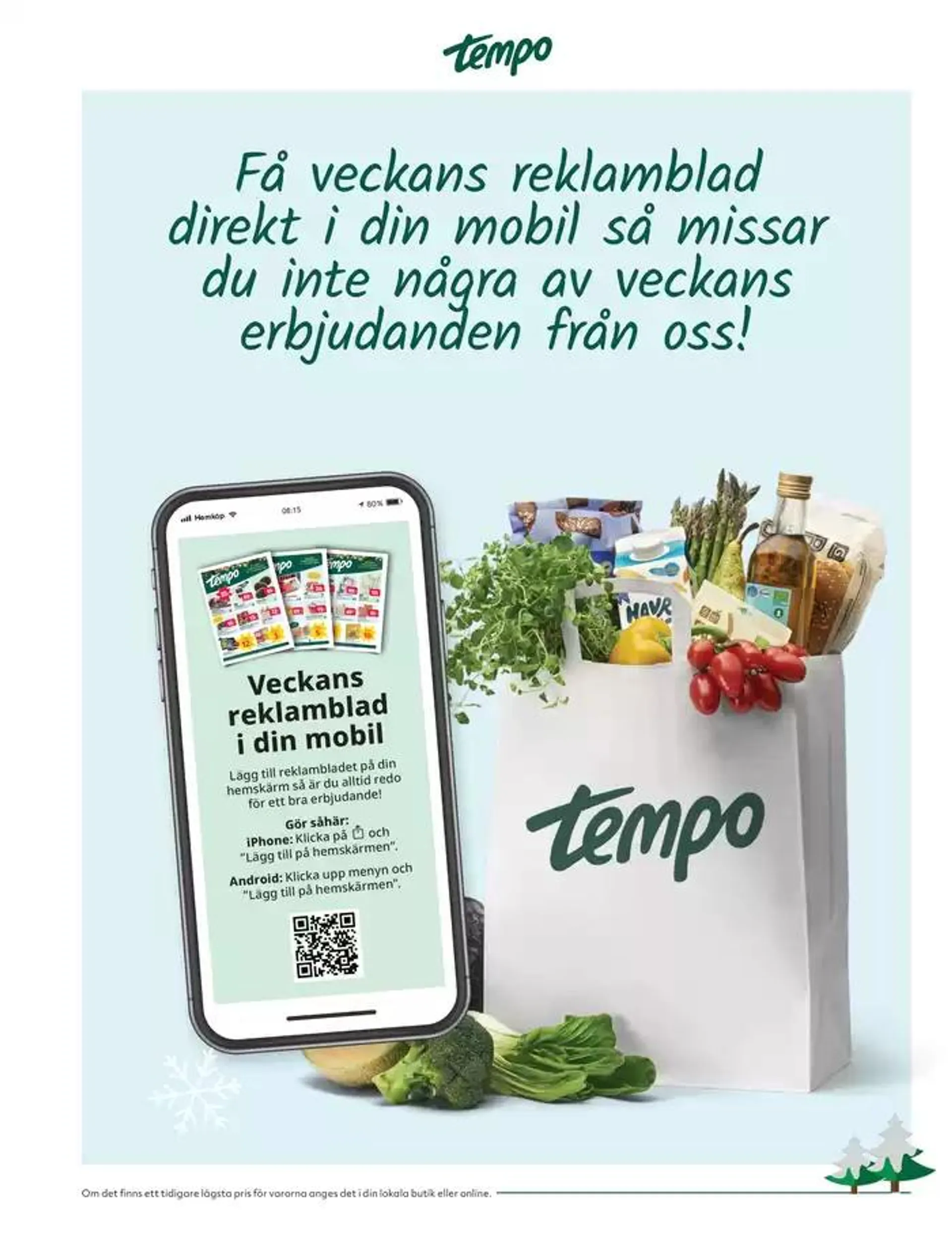 Veckans erbjudanden Tempo från 16 december till 30 december 2024 - Reklamblad sidor 2