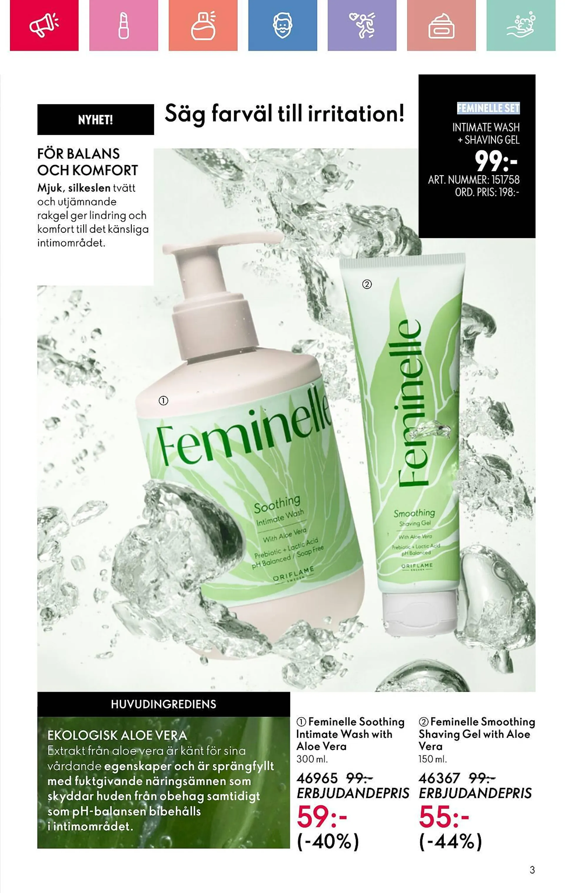 Oriflame reklamblad från 3 januari till 22 januari 2025 - Reklamblad sidor 3