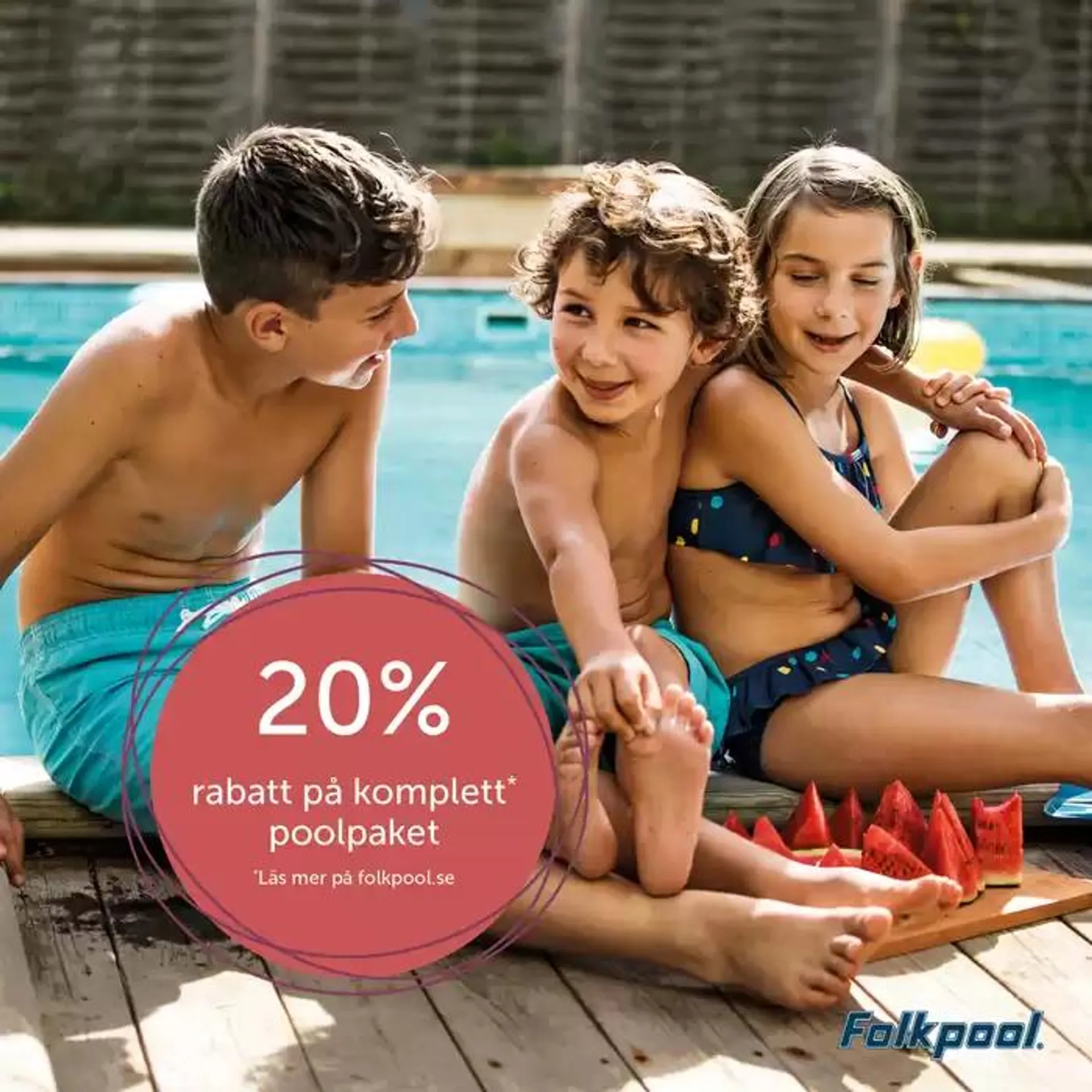 20% rabatt på komplett poolpaket! - 1