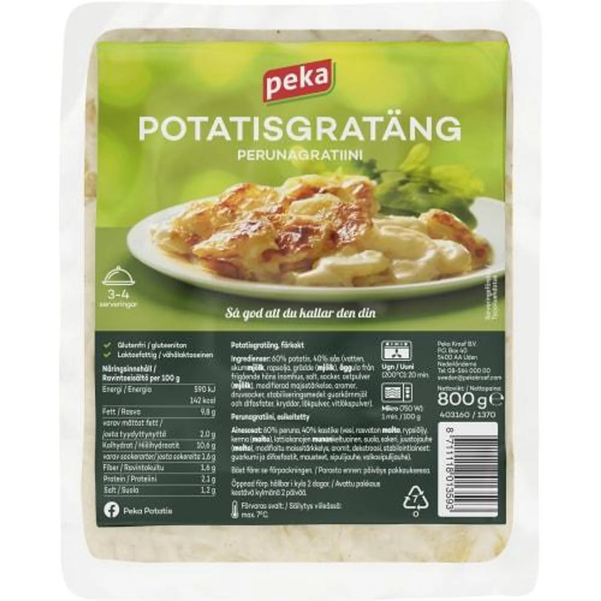 Potatisgratäng