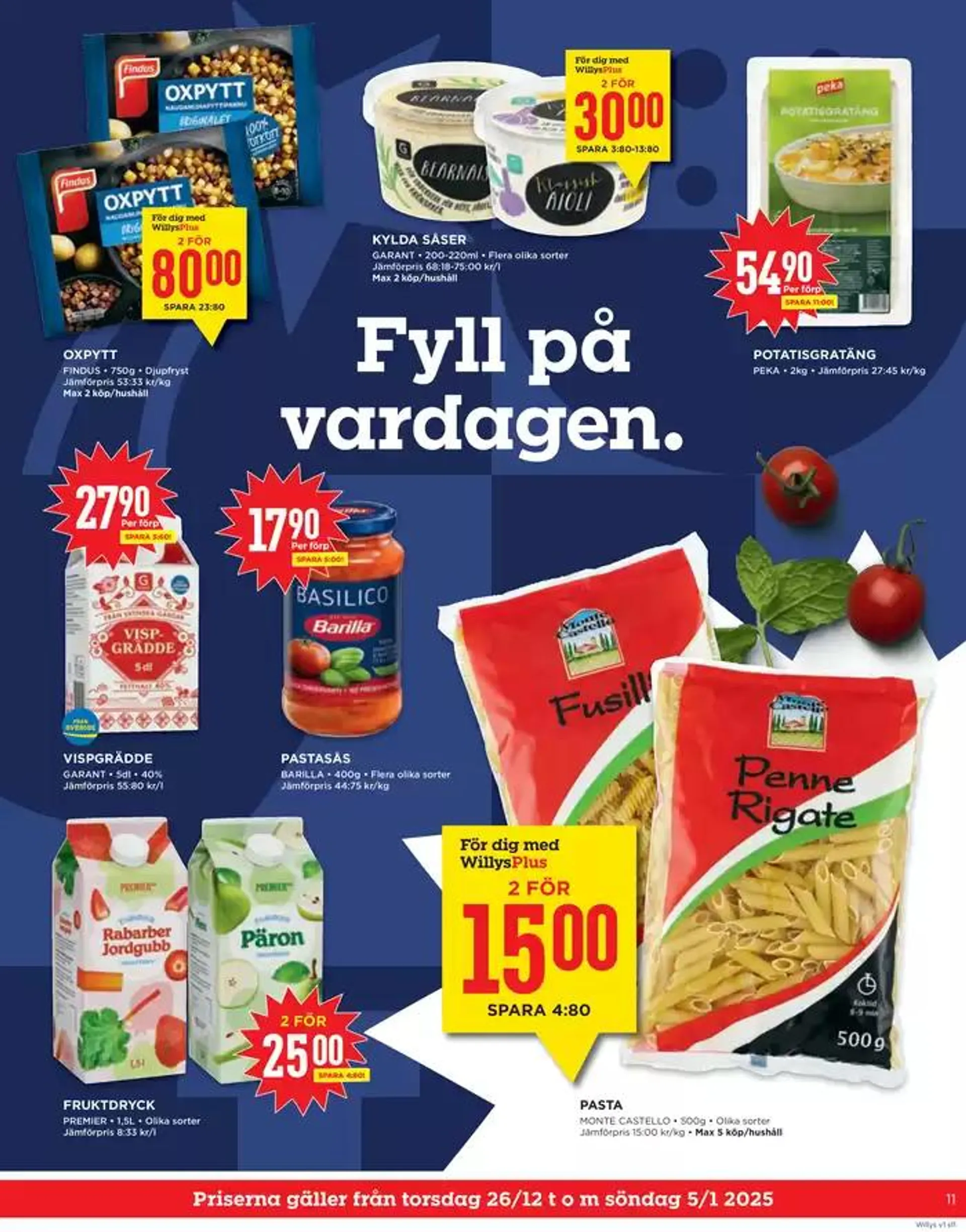 Exklusiva fynd från 23 december till 29 december 2024 - Reklamblad sidor 11