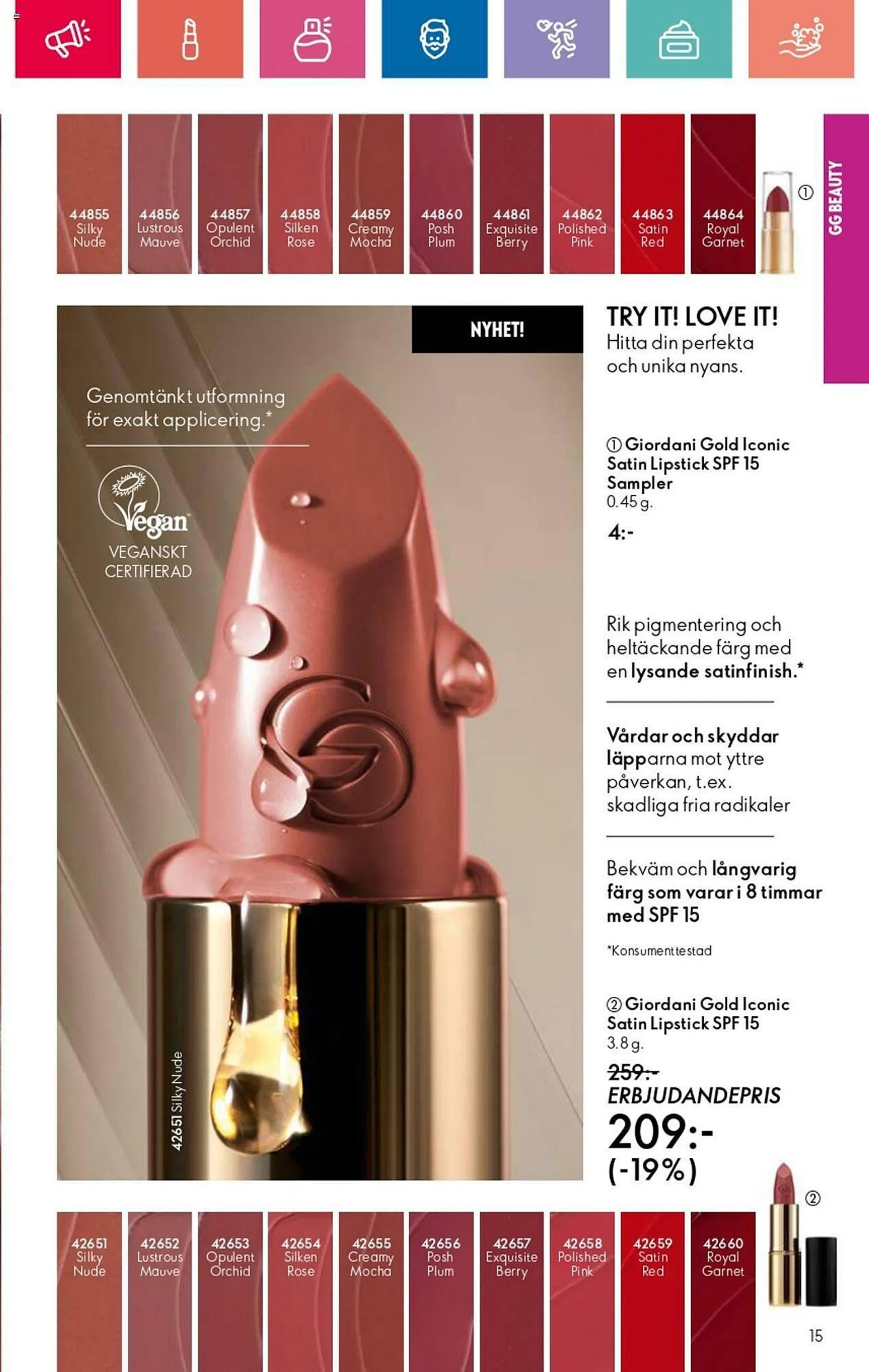 Oriflame reklamblad från 24 oktober till 13 november 2024 - Reklamblad sidor 15