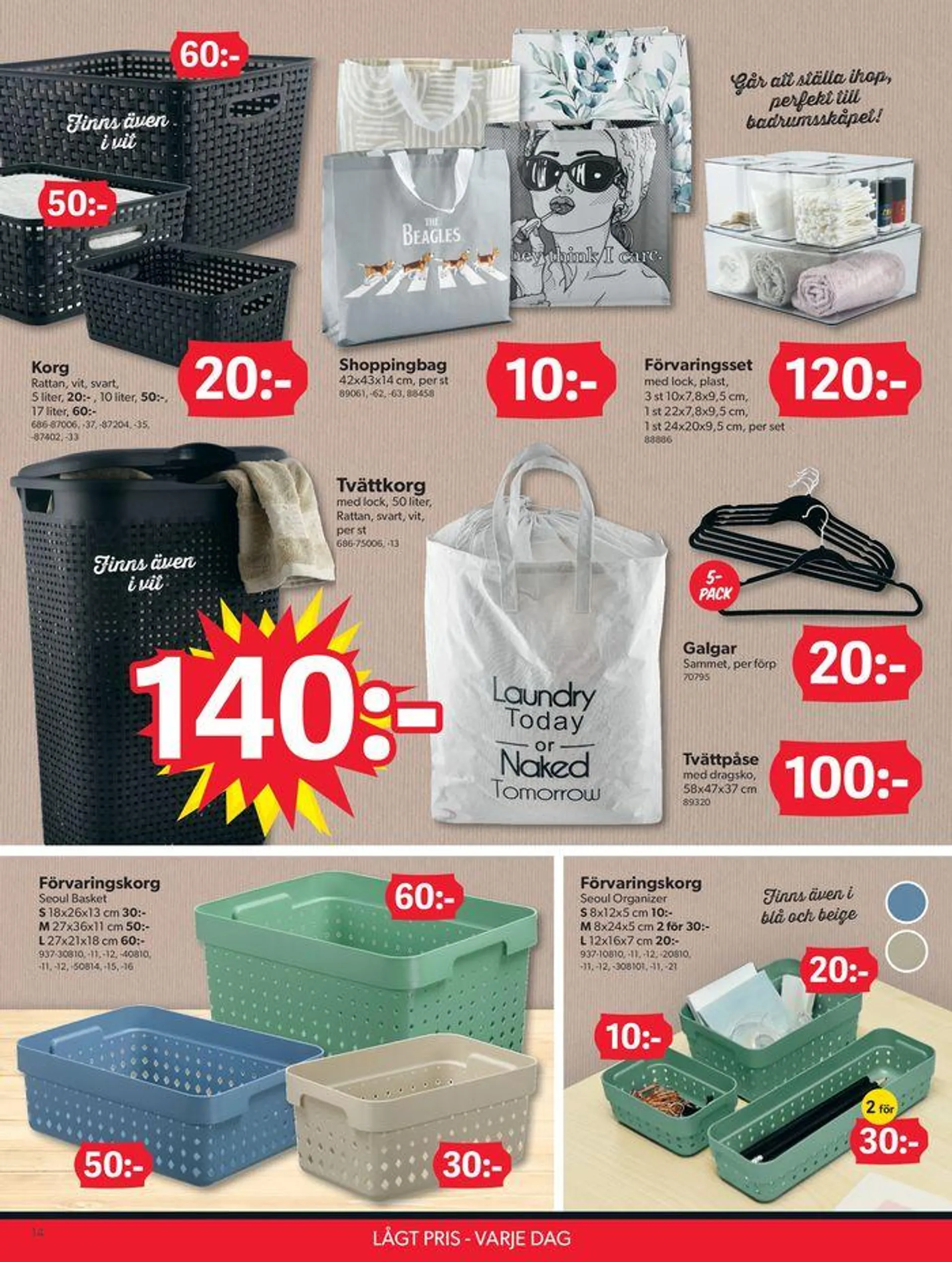 DollarStore Erbjudanden från 24 september till 8 oktober 2024 - Reklamblad sidor 14