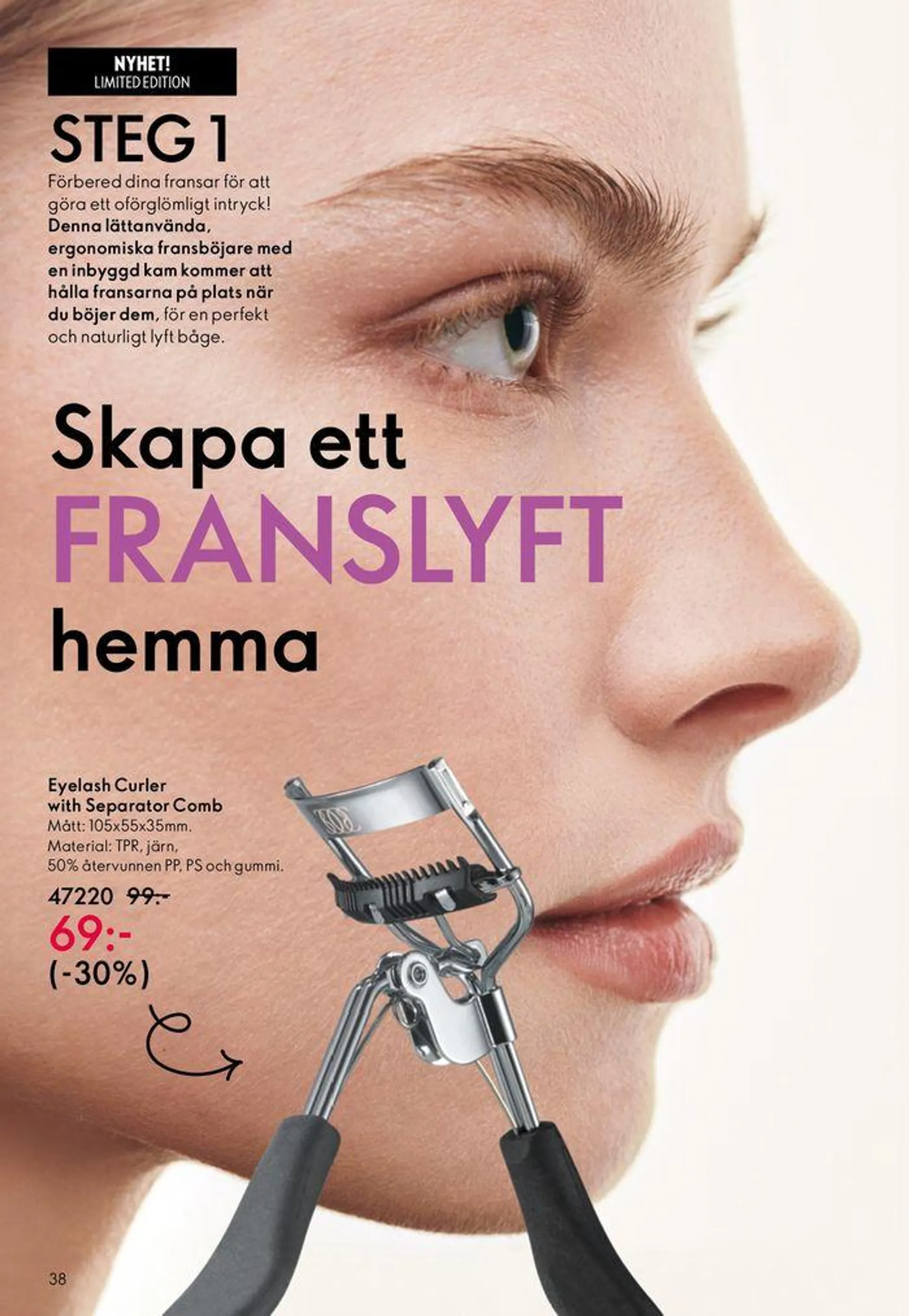 Oriflame reklamblad från 13 september till 27 september 2024 - Reklamblad sidor 38