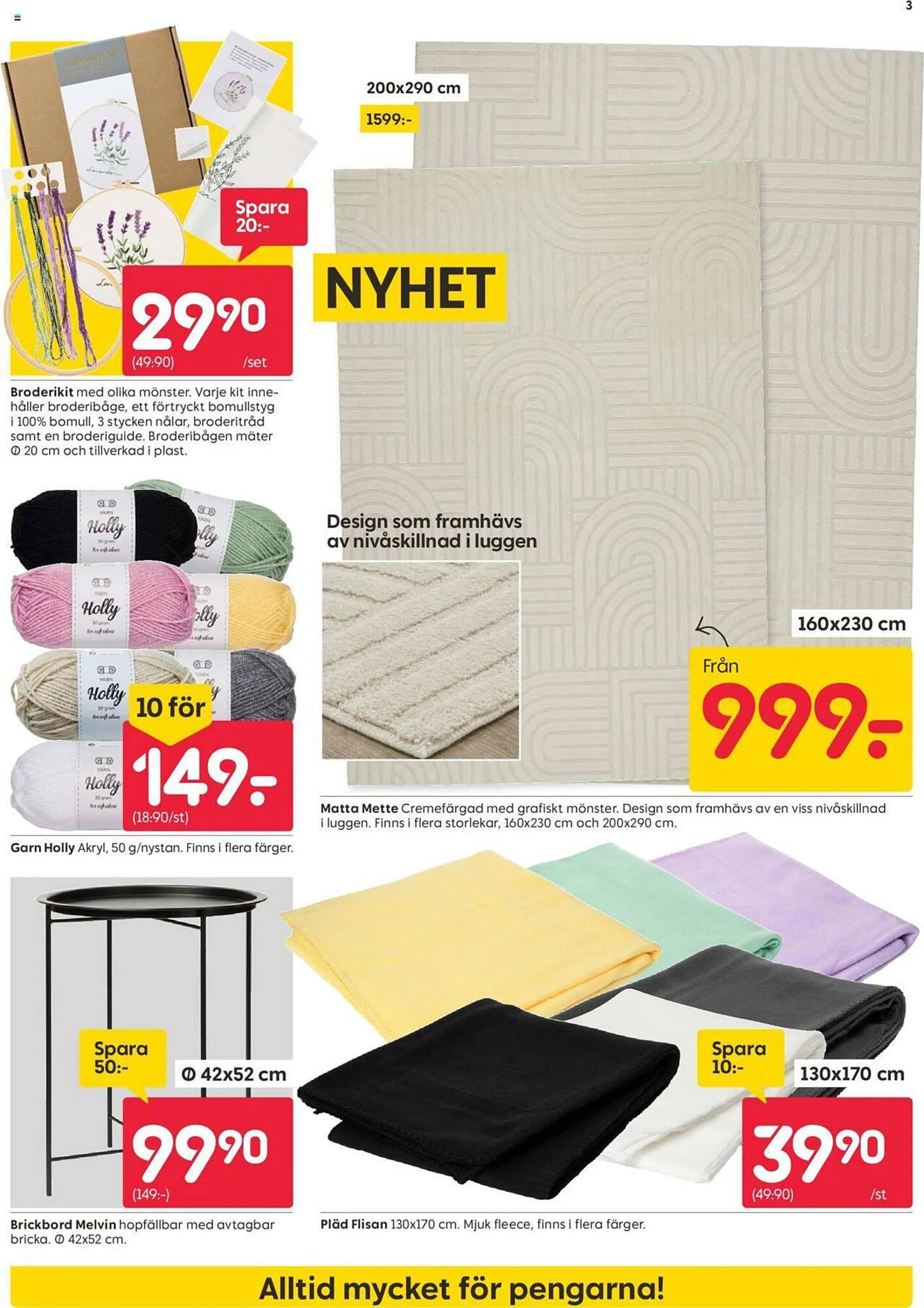 Rusta reklamblad från 2 april till 7 april 2024 - Reklamblad sidor 3