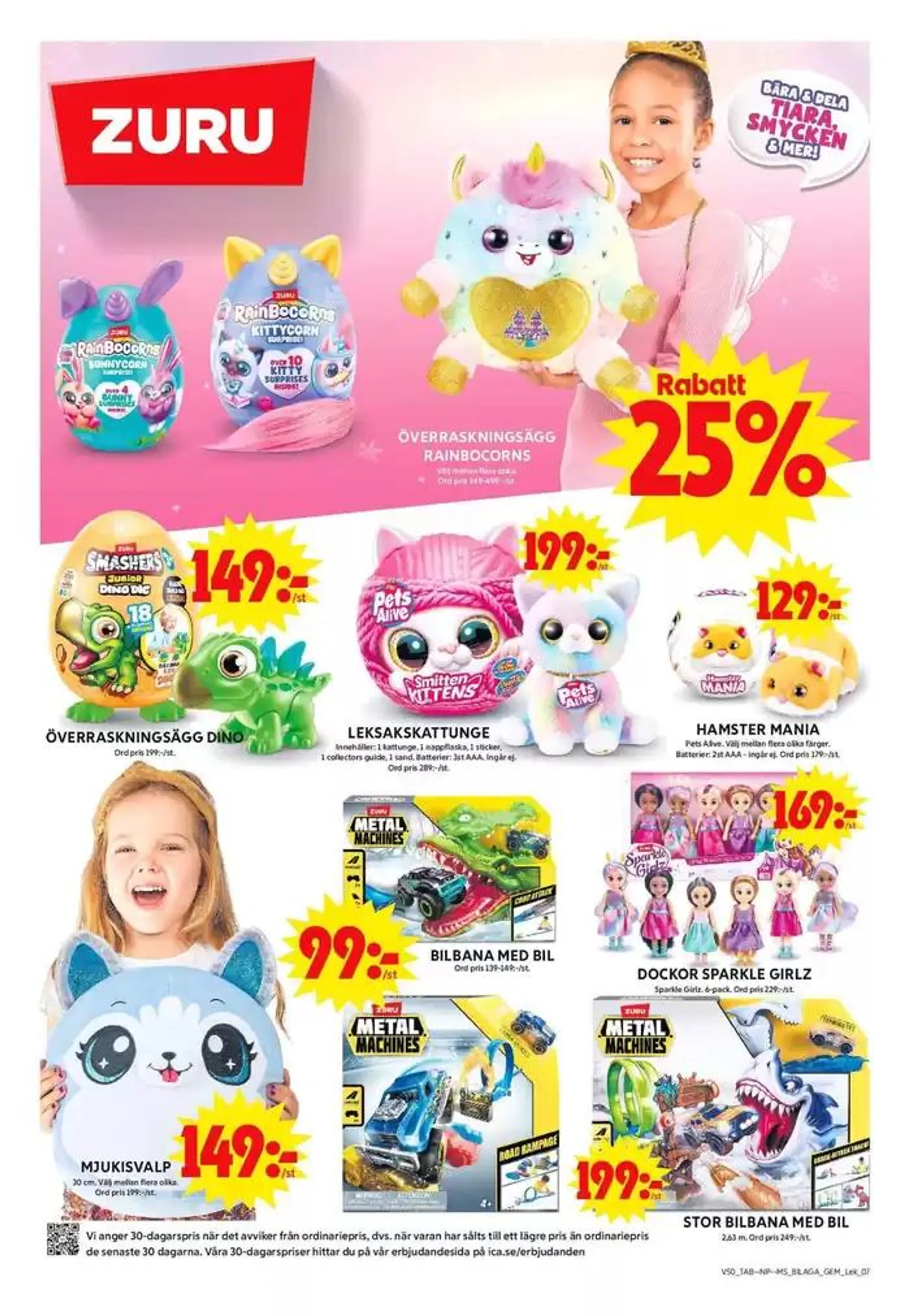 Fantastiskt erbjudande för alla kunder från 7 december till 21 december 2024 - Reklamblad sidor 18