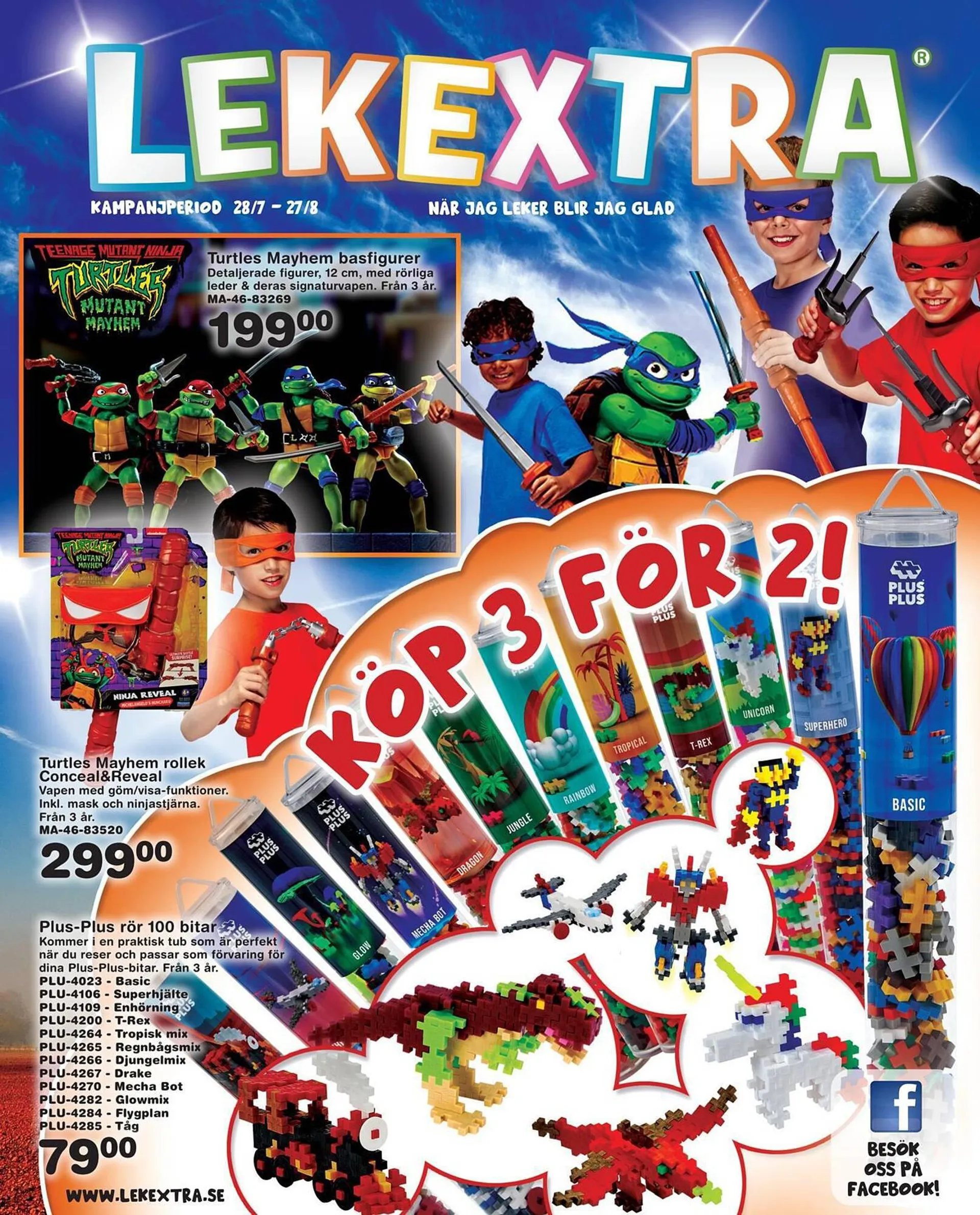 Lekextra reklamblad - 1